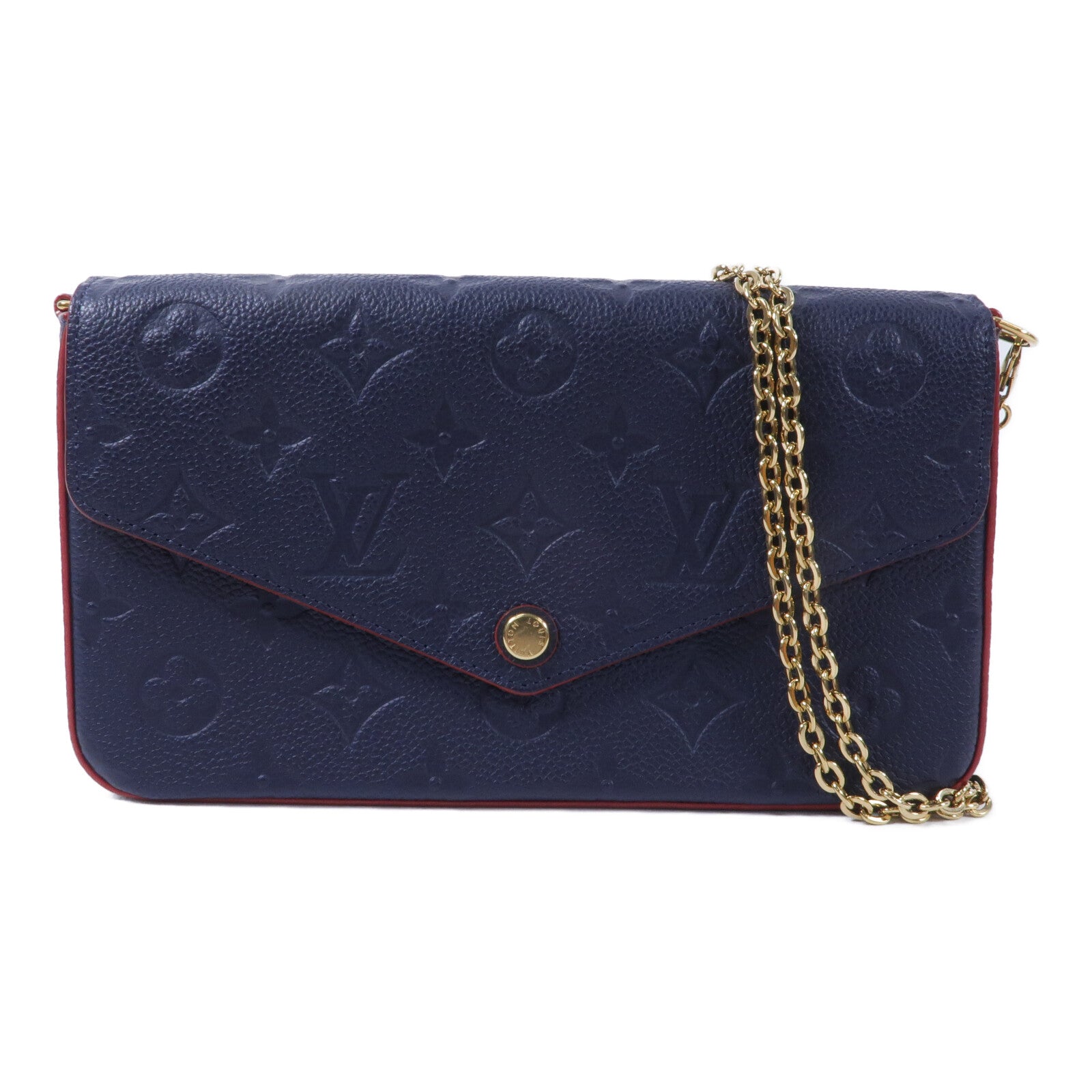 LOUIS VUITTON Felicie M64099 Shoulder Bag Calfskin