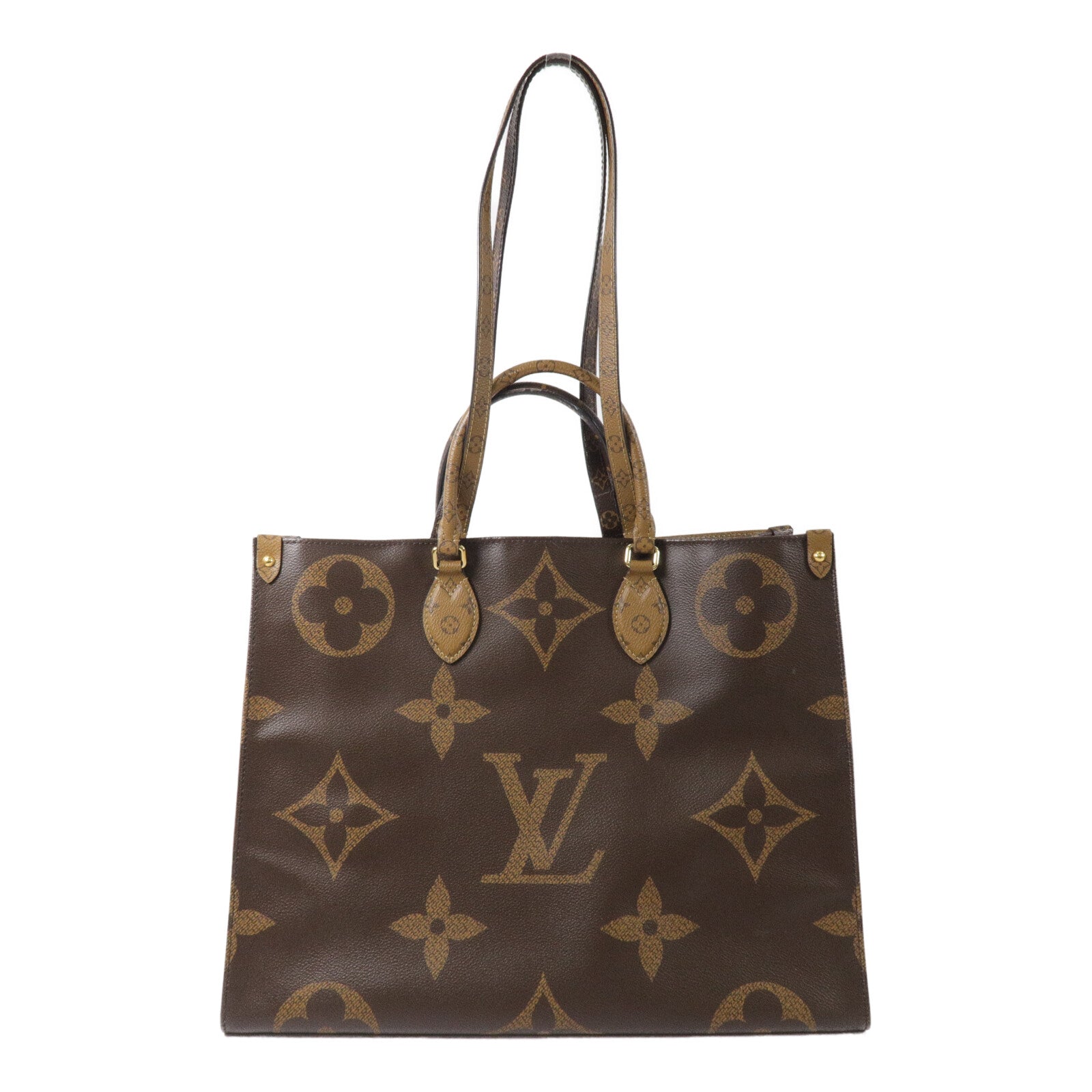 LOUIS VUITTON OnTheGo M44576 2-Way Bag Coated Canvas