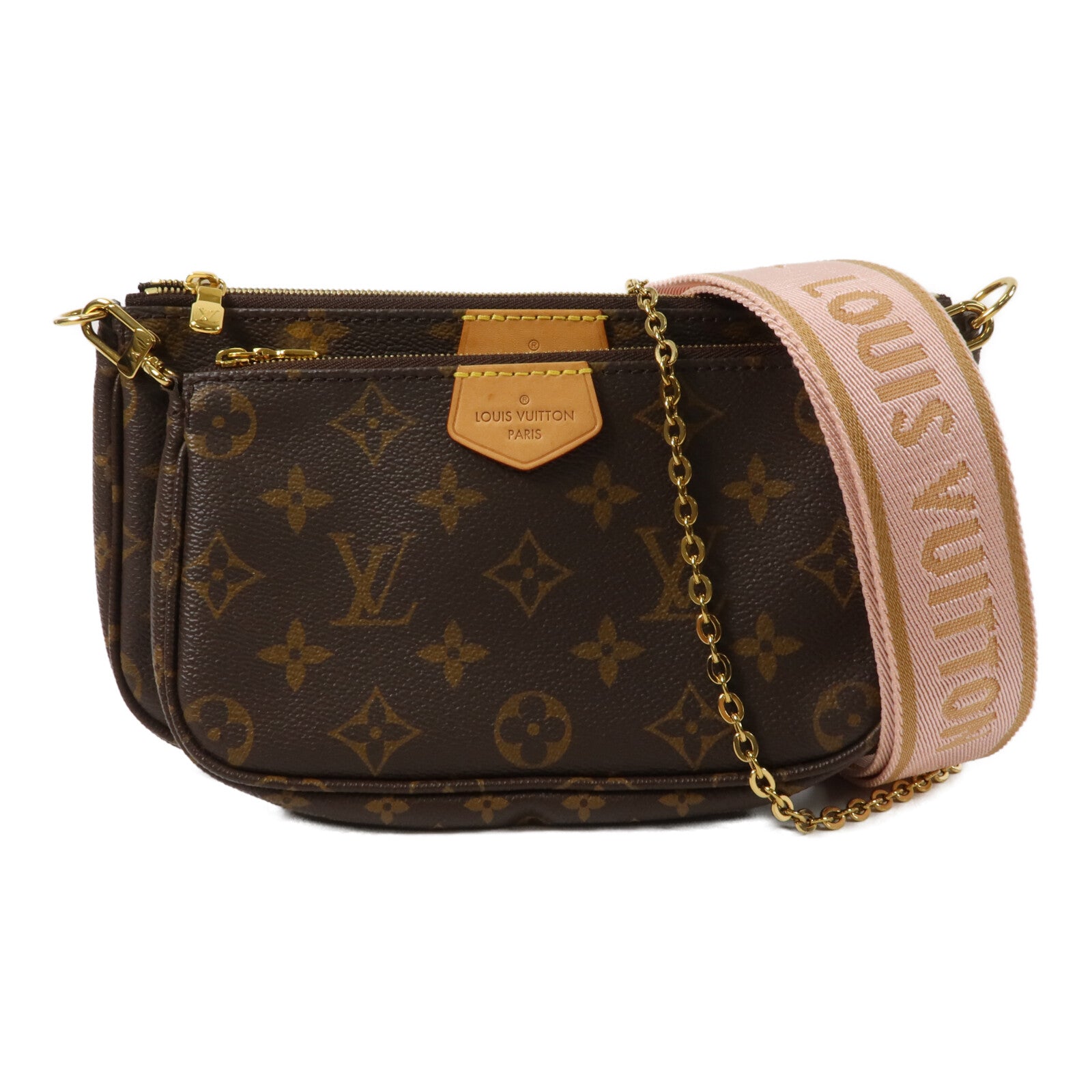 LOUIS VUITTON Multi Pochette M44840 2-Way Bag Coated Canvas