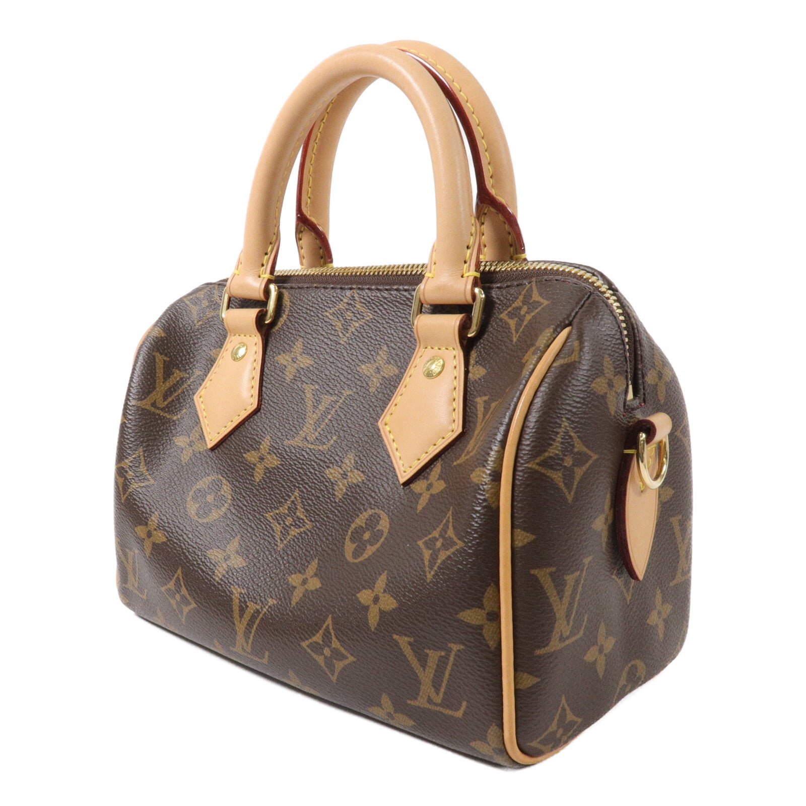 LOUIS VUITTON Speedy Bandouliere M45957 兩用包 塗層帆布 3