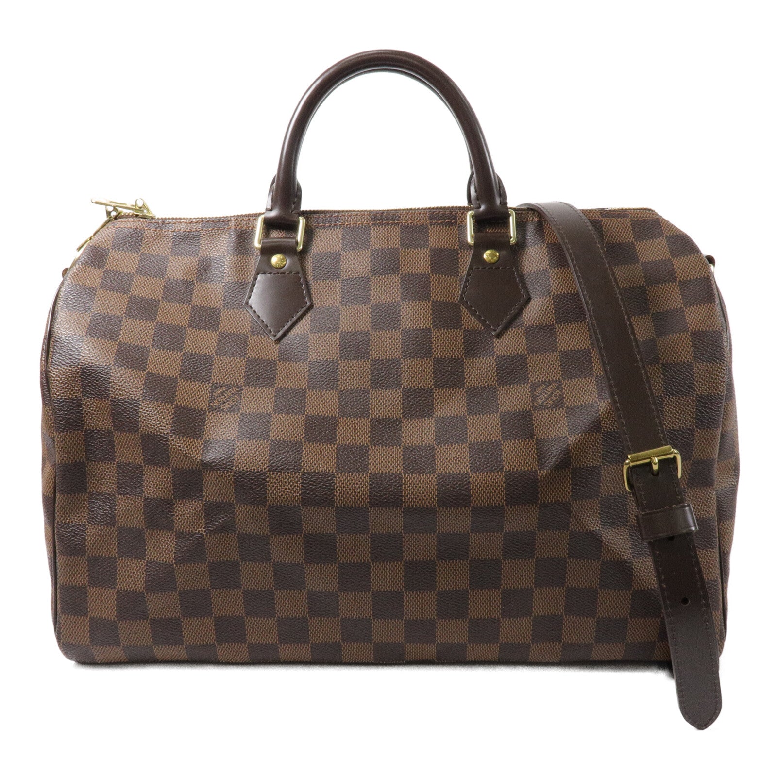 LOUIS VUITTON Speedy Bandouliere N40591 手提包 塗層帆布