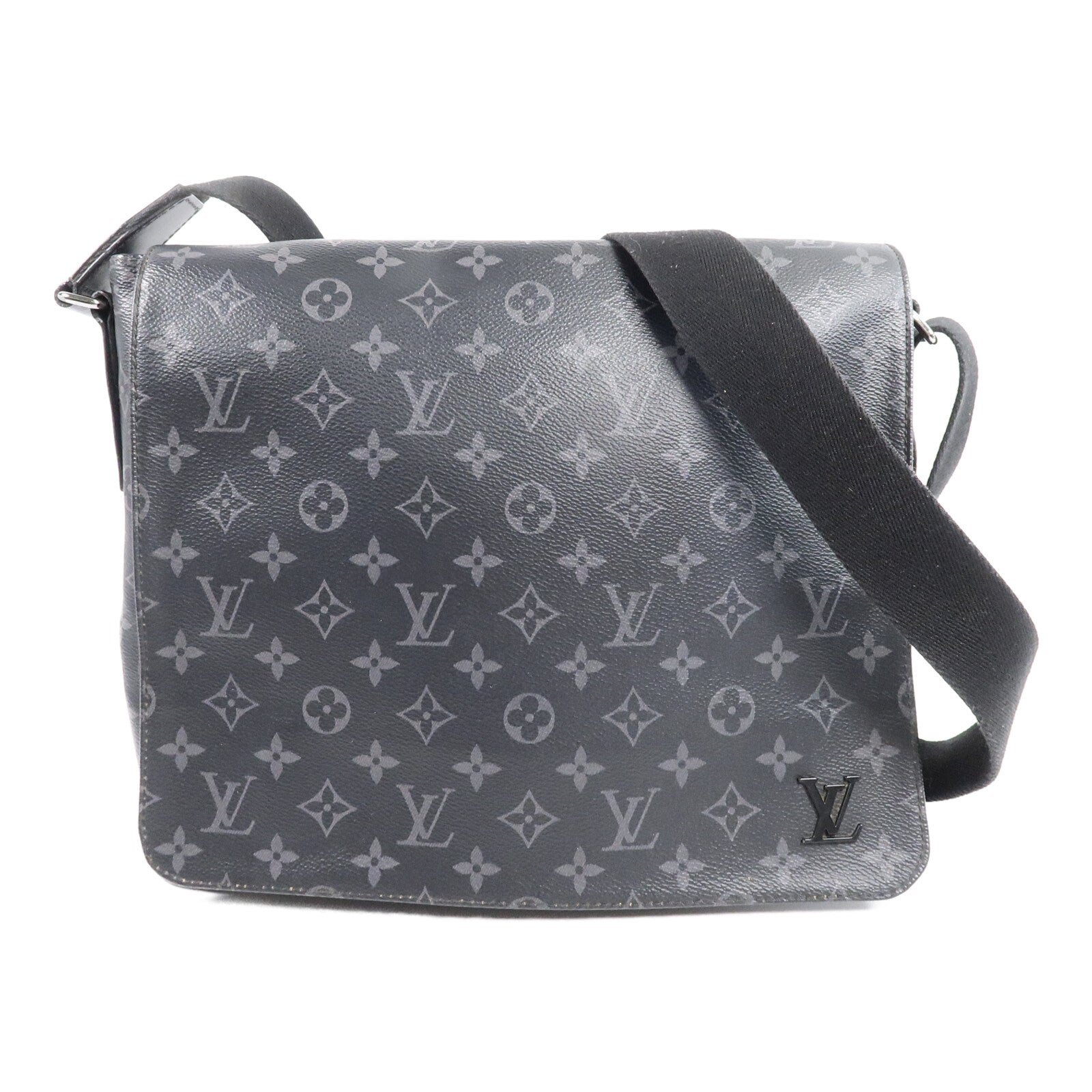 LOUIS VUITTON District M44001 Shoulder Bag Coated Canvas