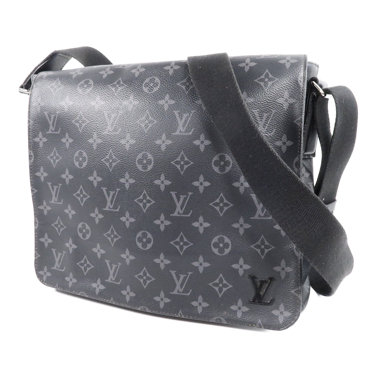 LOUIS VUITTON District M44001 Shoulder Bag Coated Canvas 3