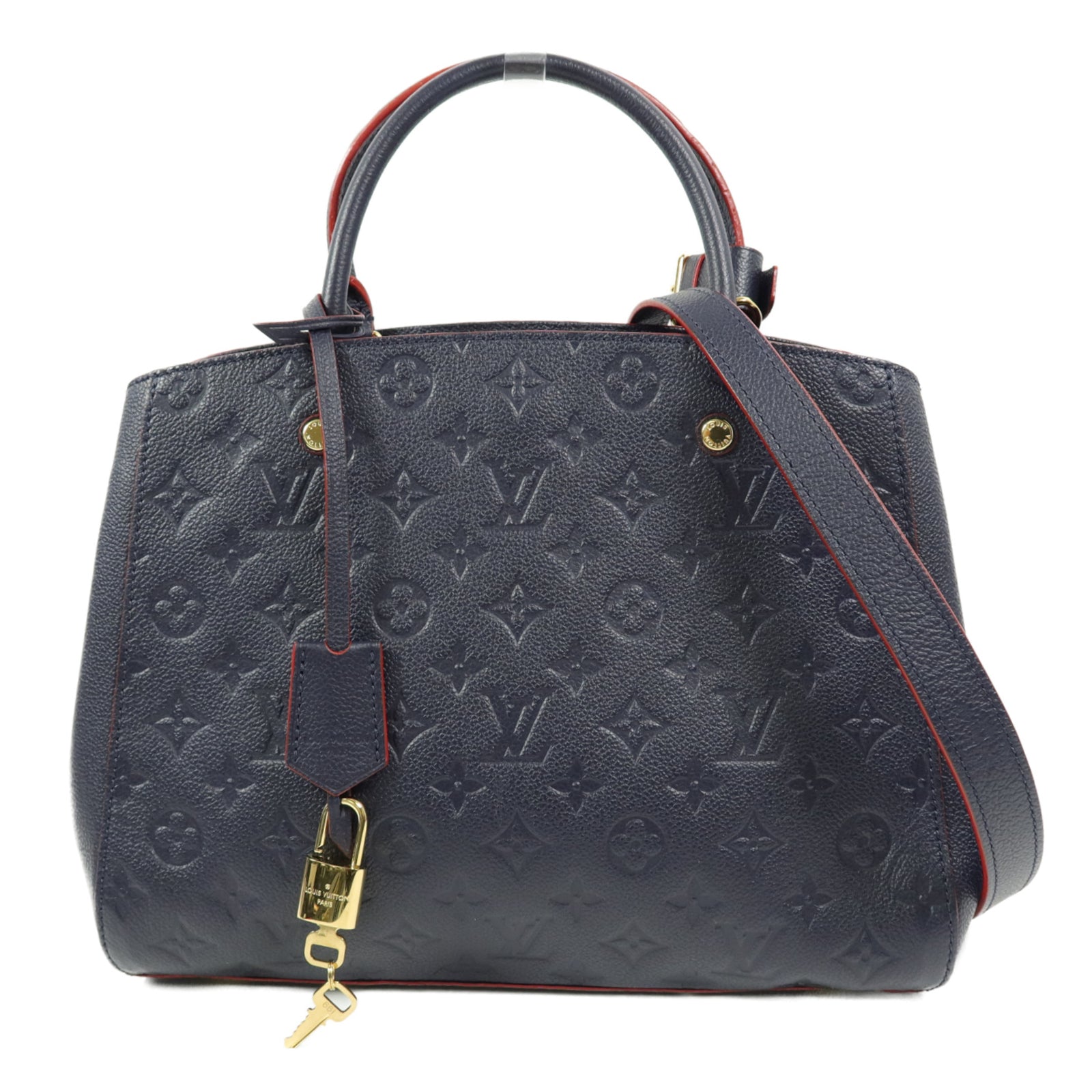 LOUIS VUITTON Montaigne M42746 2-Way Bag Calfskin