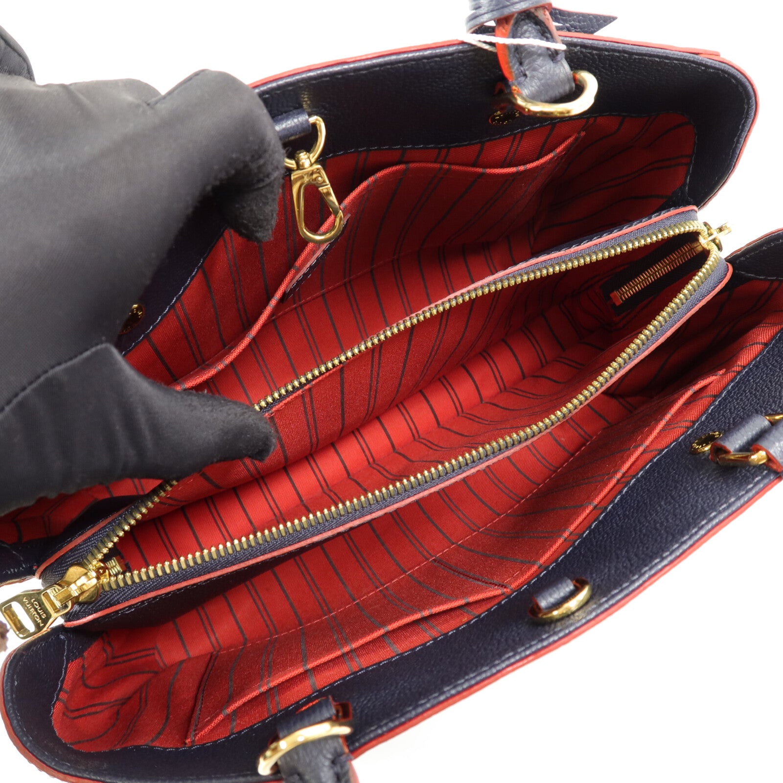 LOUIS VUITTON Montaigne M42746 2-Way Bag Calfskin 5