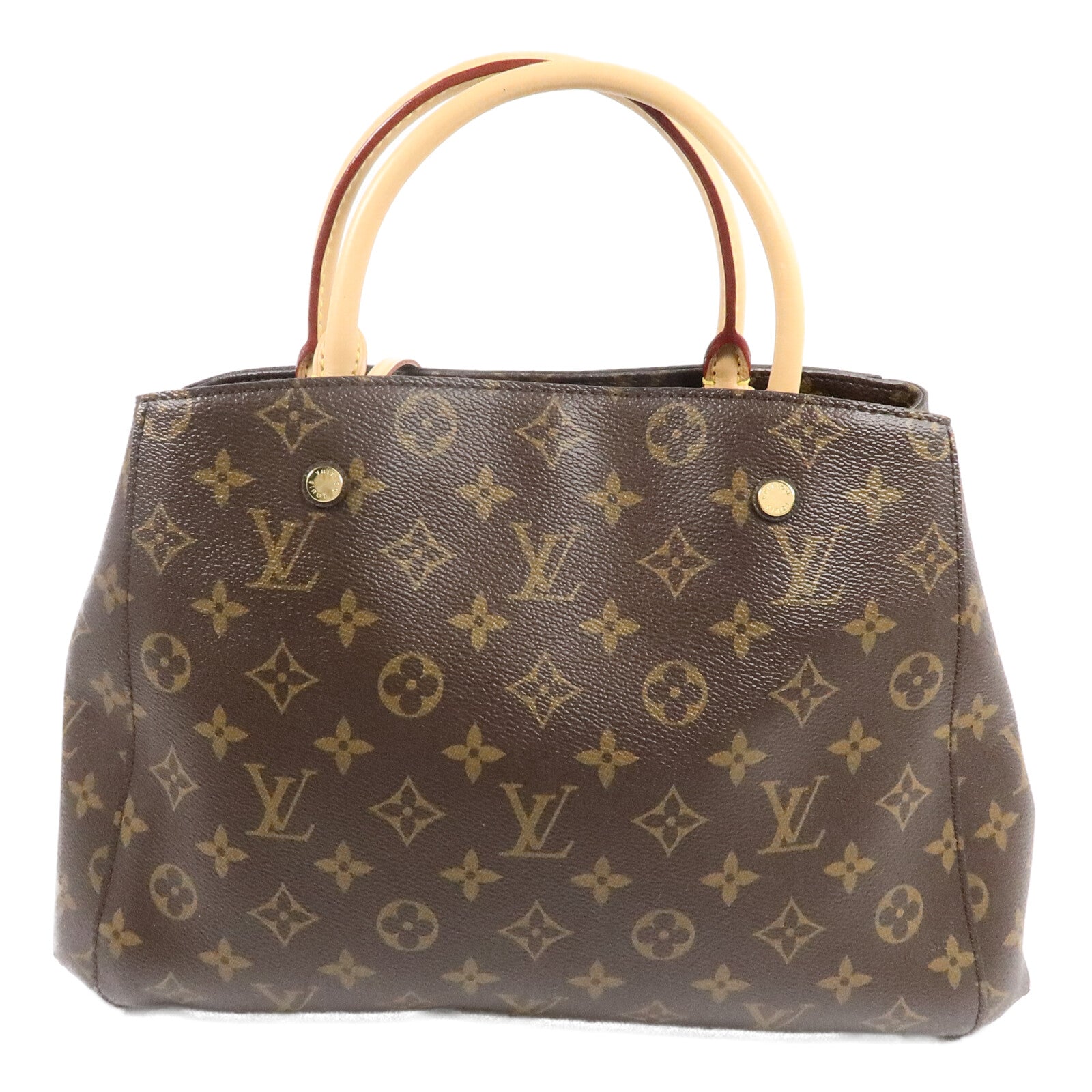 LOUIS VUITTON Montaigne M41056 2-Way Bag Coated Canvas 2
