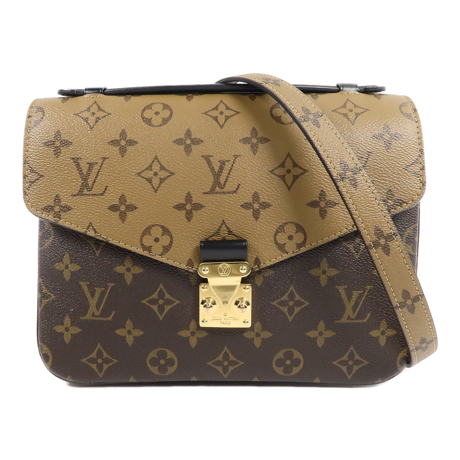 LOUIS VUITTON Pochette Metis M44876 2-Way Bag Coated Canvas