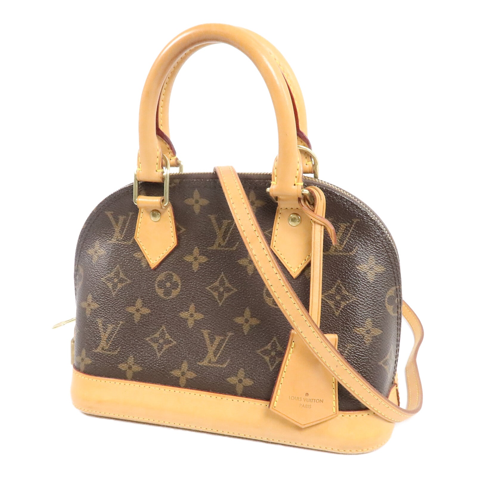 LOUIS VUITTON Alma M53152 2-Way Bag Coated Canvas 3