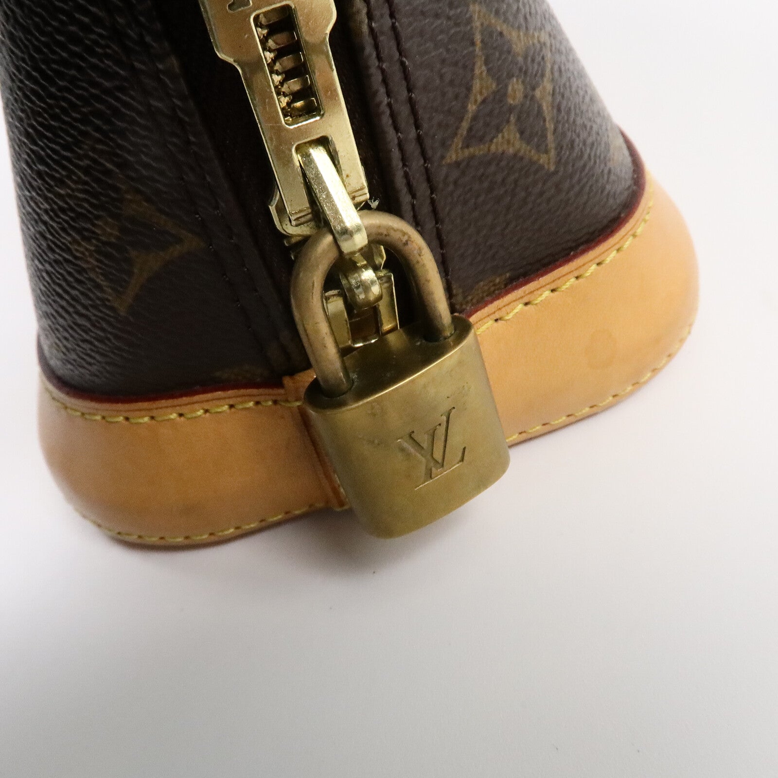 LOUIS VUITTON Alma M53152 2-Way Bag Coated Canvas 7
