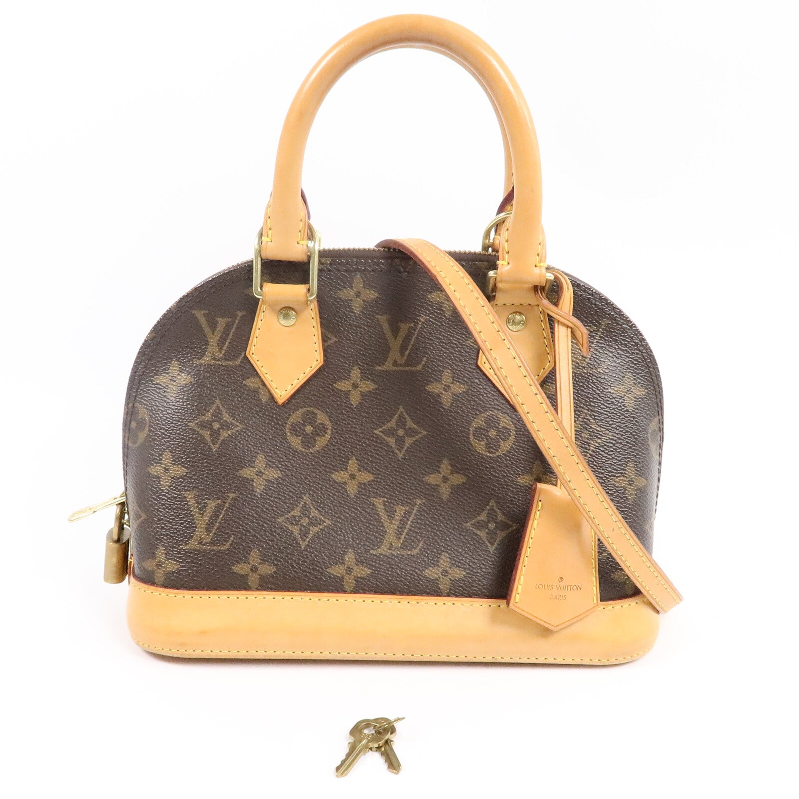 LOUIS VUITTON Alma M53152 2-Way Bag Coated Canvas 10