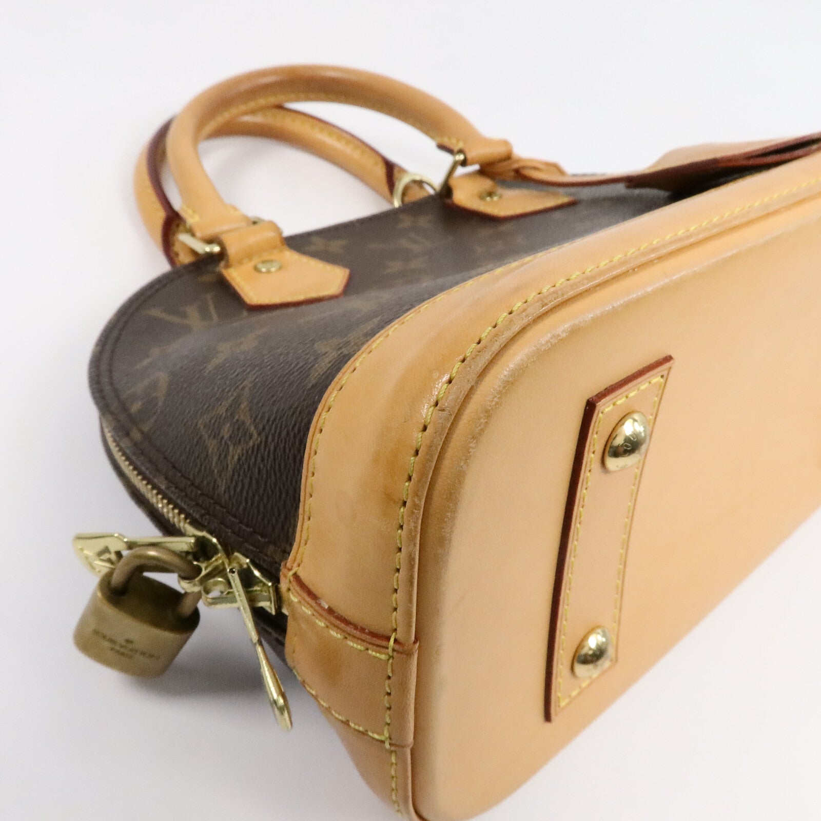 LOUIS VUITTON Alma M53152 2-Way Bag Coated Canvas 12
