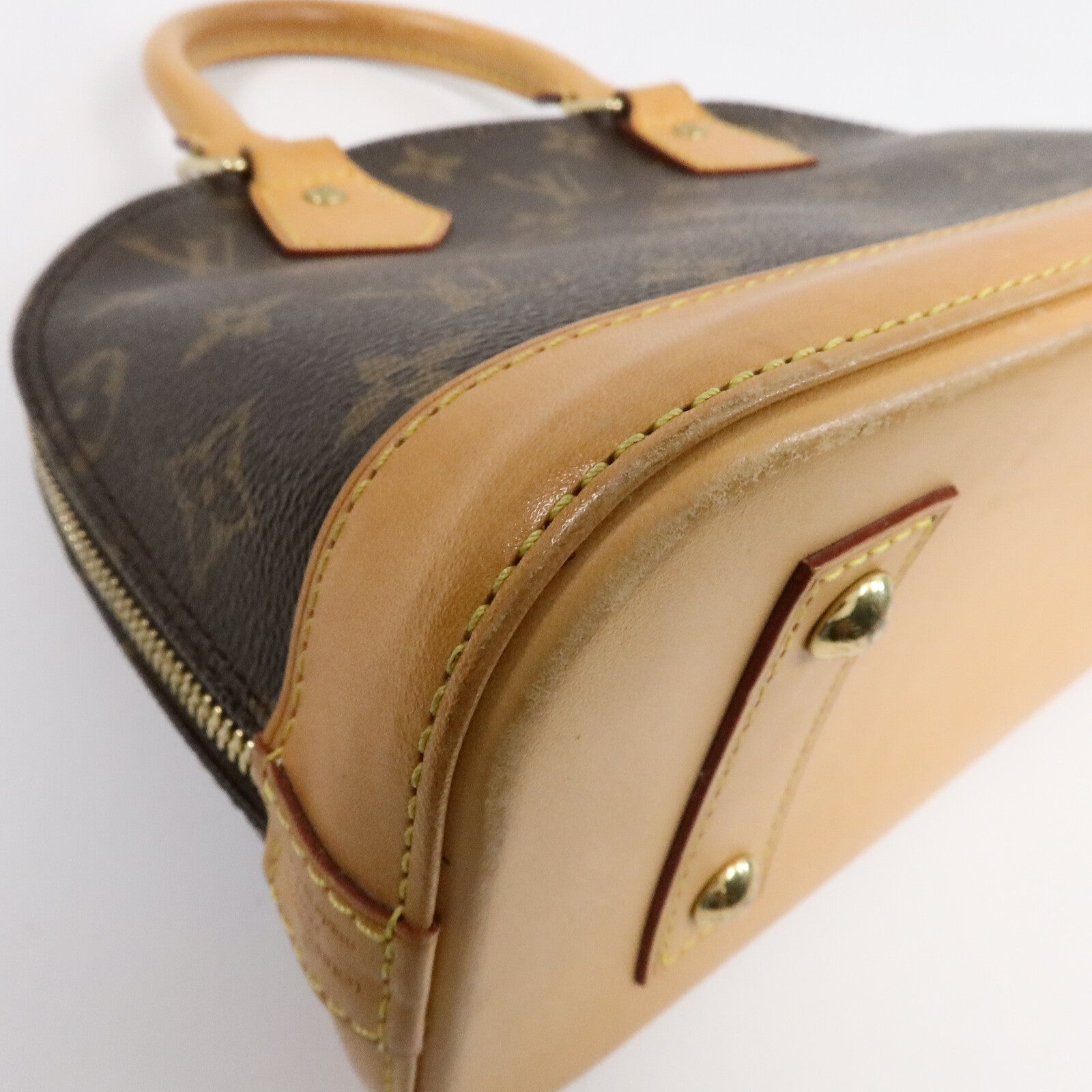 LOUIS VUITTON Alma M53152 2-Way Bag Coated Canvas 14