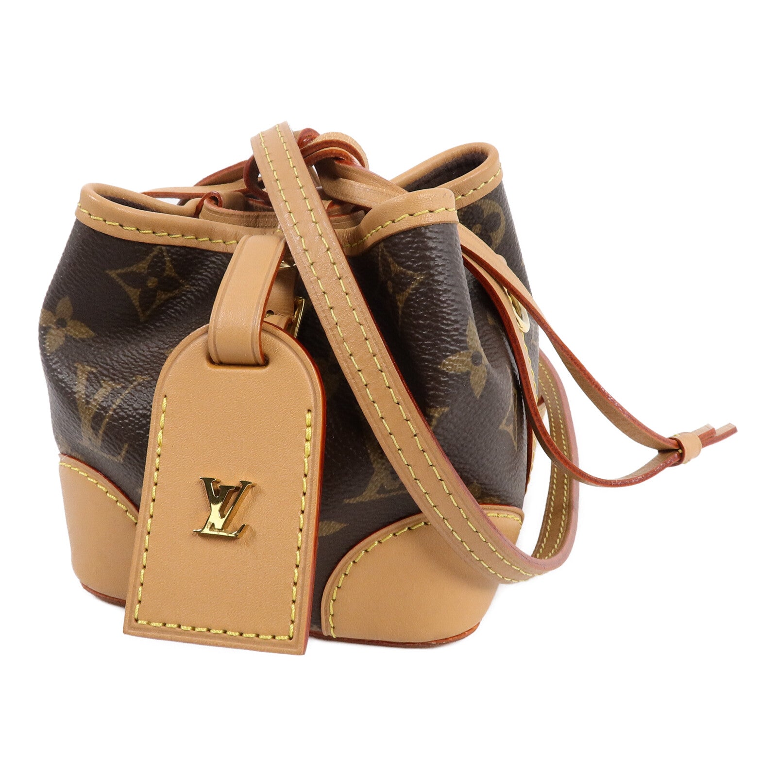 LOUIS VUITTON Noe M57099 Shoulder Bag Coated Canvas 3