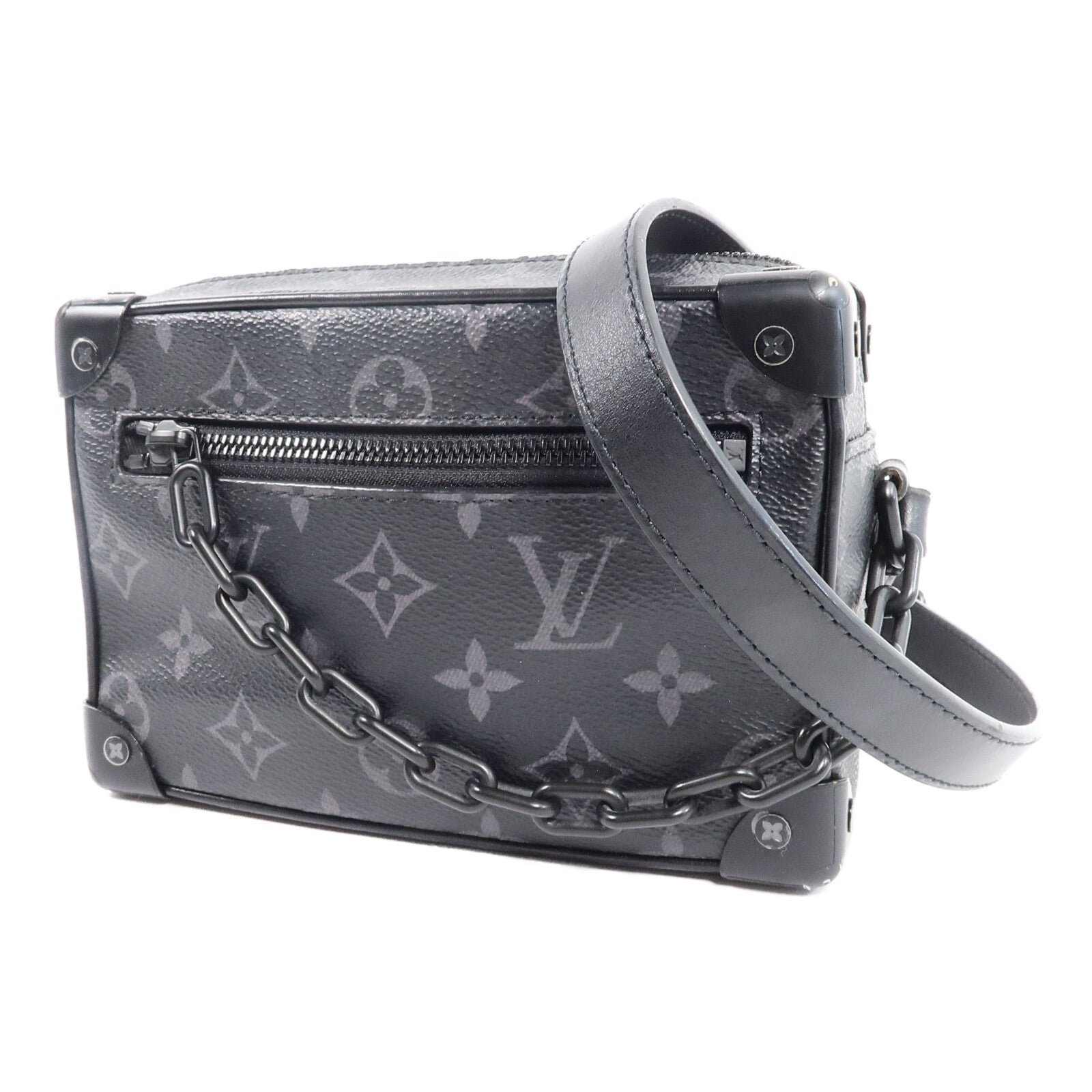 LOUIS VUITTON Soft Trunk M44735 Shoulder Bag Coated Canvas 3