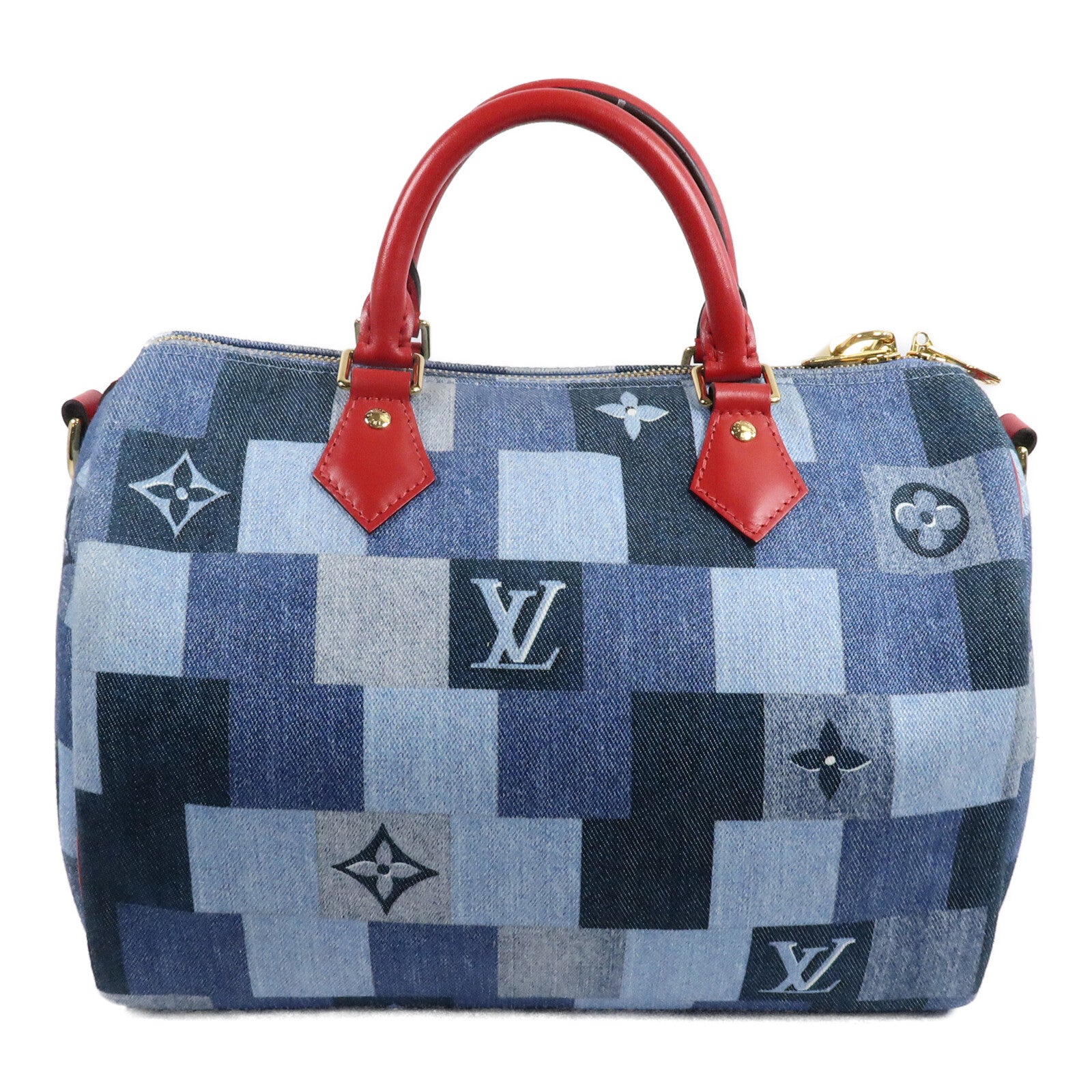 LOUIS VUITTON Speedy Bandouliere M45041 兩用包 皮革 2