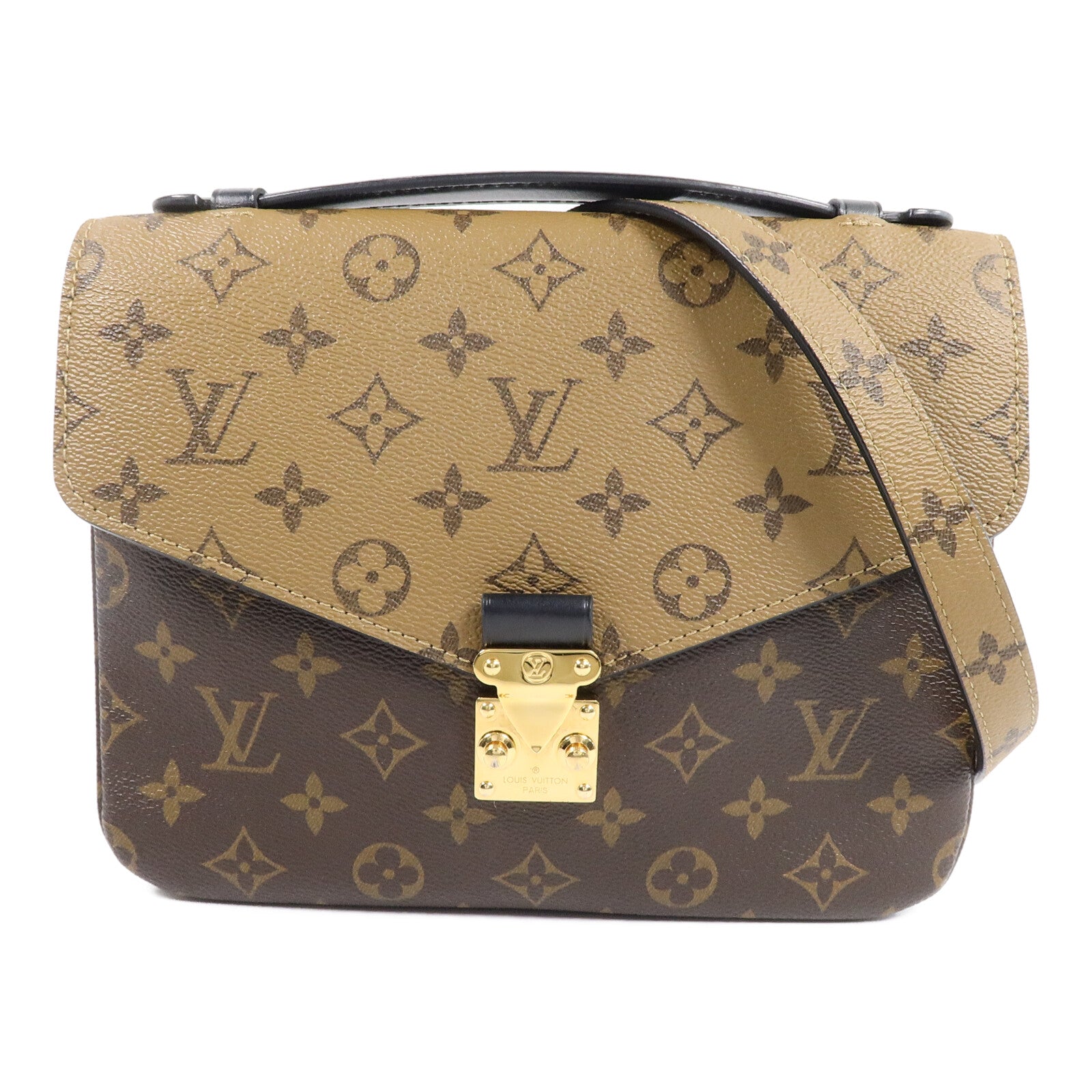 LOUIS VUITTON Pochette Metis M44876 2-Way Bag Coated Canvas
