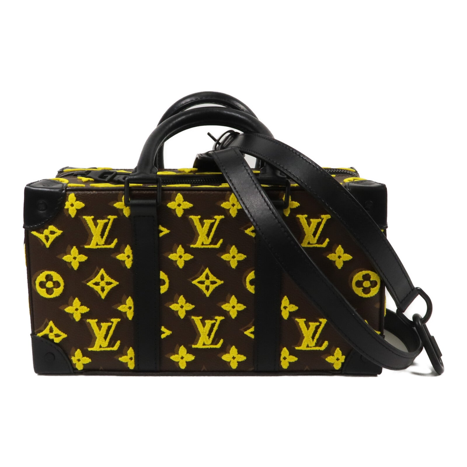 LOUIS VUITTON Soft Trunk M45025 2-Way Bag Coated Canvas