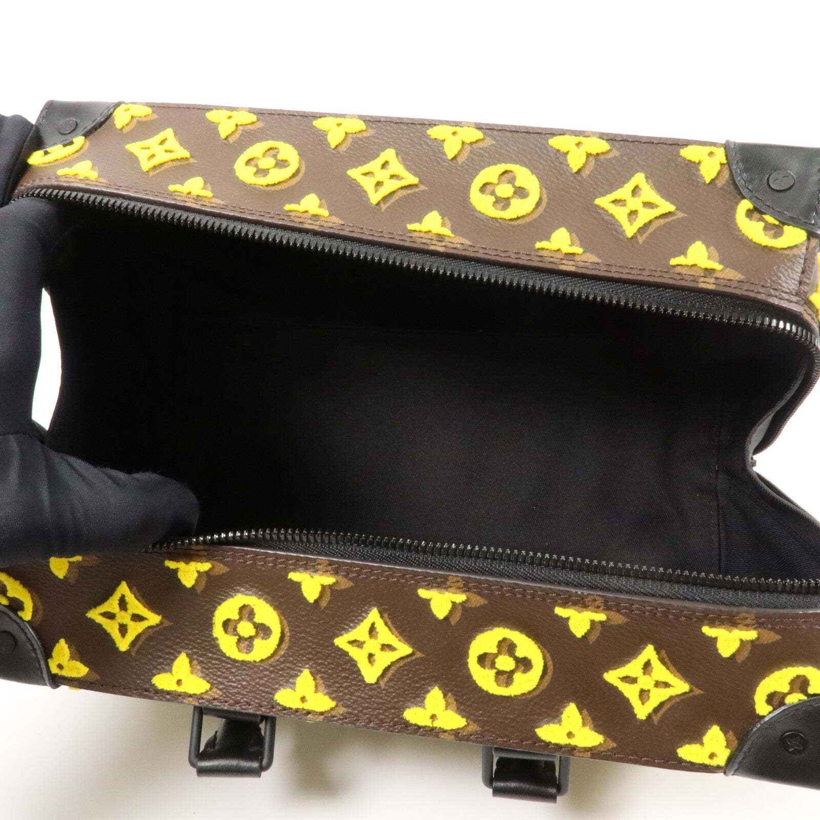 LOUIS VUITTON Soft Trunk M45025 兩用包 塗層帆布 5