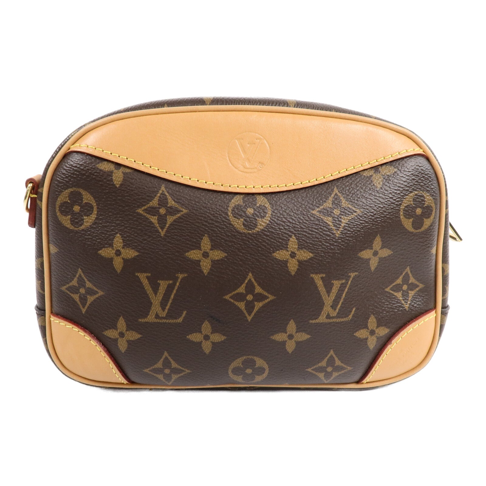 LOUIS VUITTON Deauville M45528 Shoulder Bag Coated Canvas 2