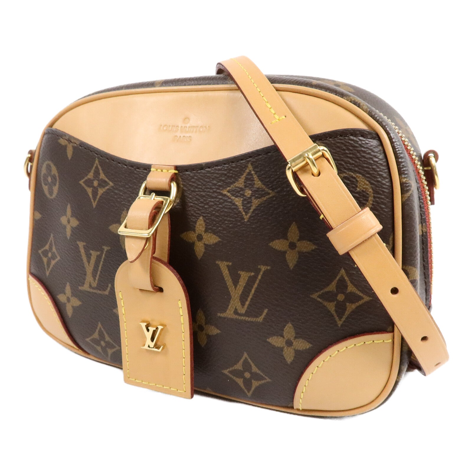 LOUIS VUITTON Deauville M45528 Shoulder Bag Coated Canvas 3