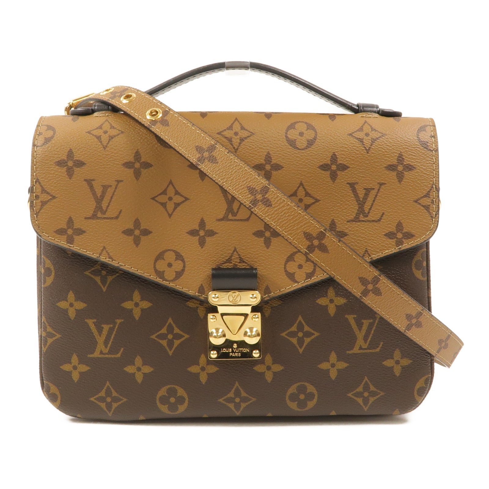 LOUIS VUITTON Pochette Metis M44876 2-Way Bag Coated Canvas