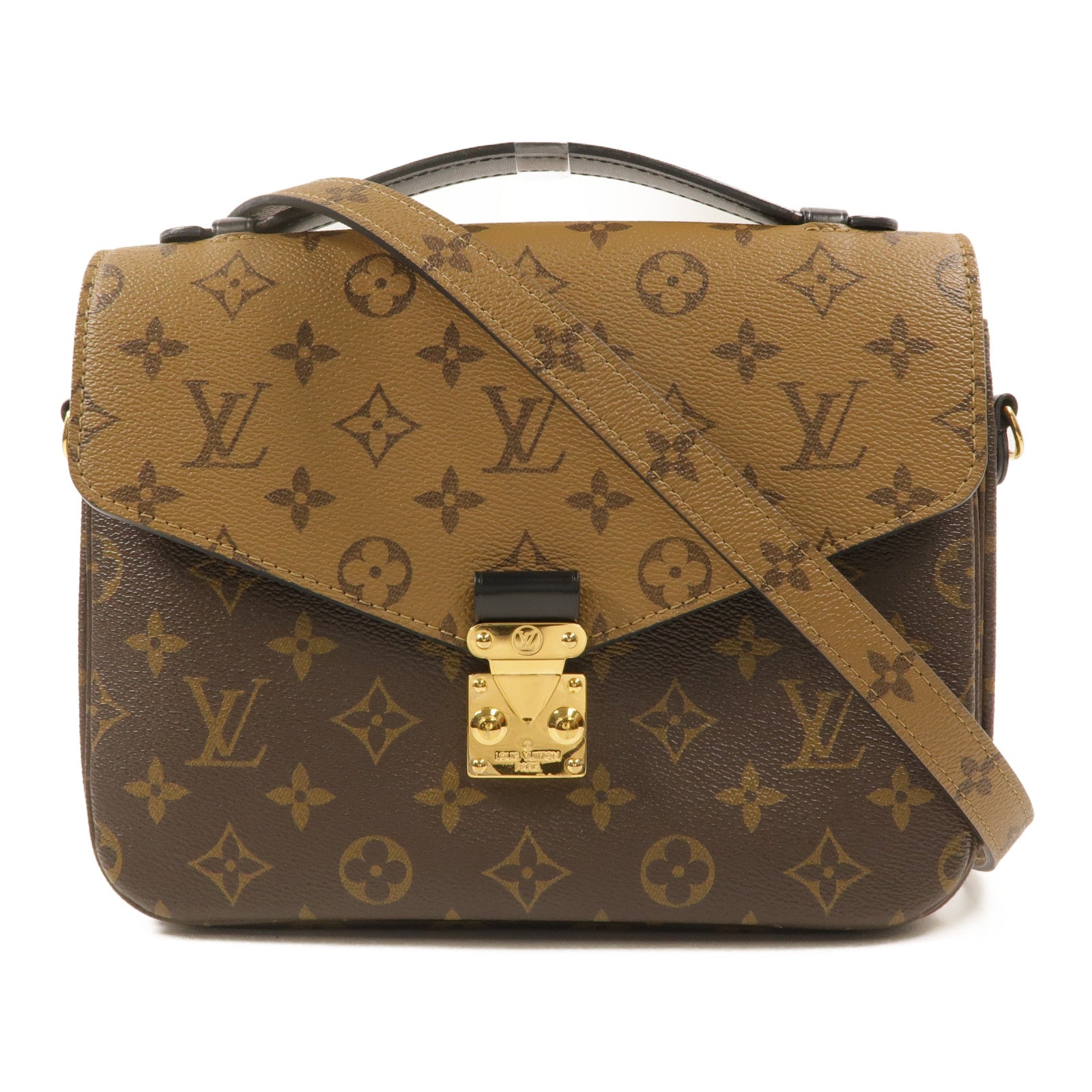 LOUIS VUITTON Pochette Metis M44876 2-Way Bag Coated Canvas