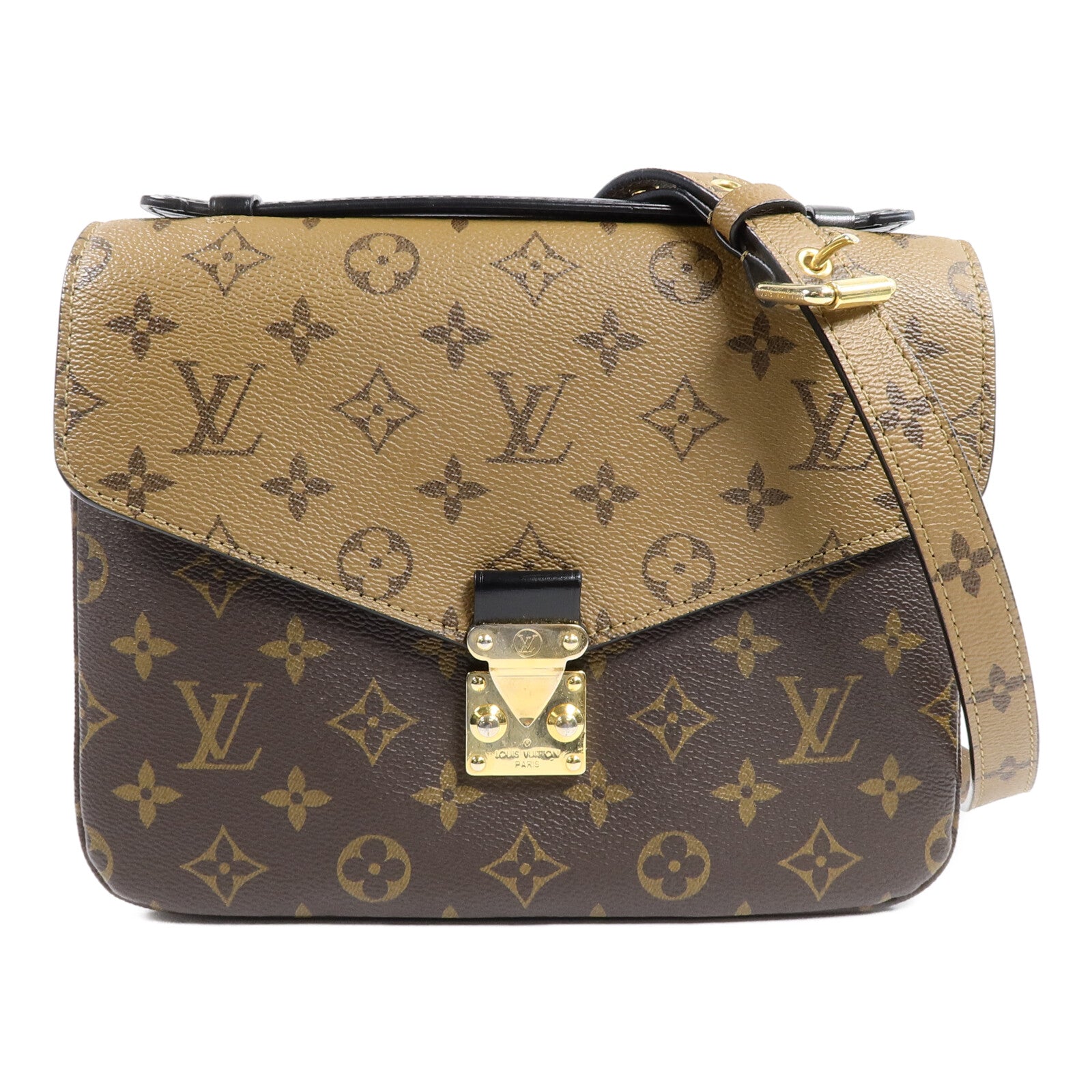LOUIS VUITTON Pochette Metis M44876 2-Way Bag Coated Canvas