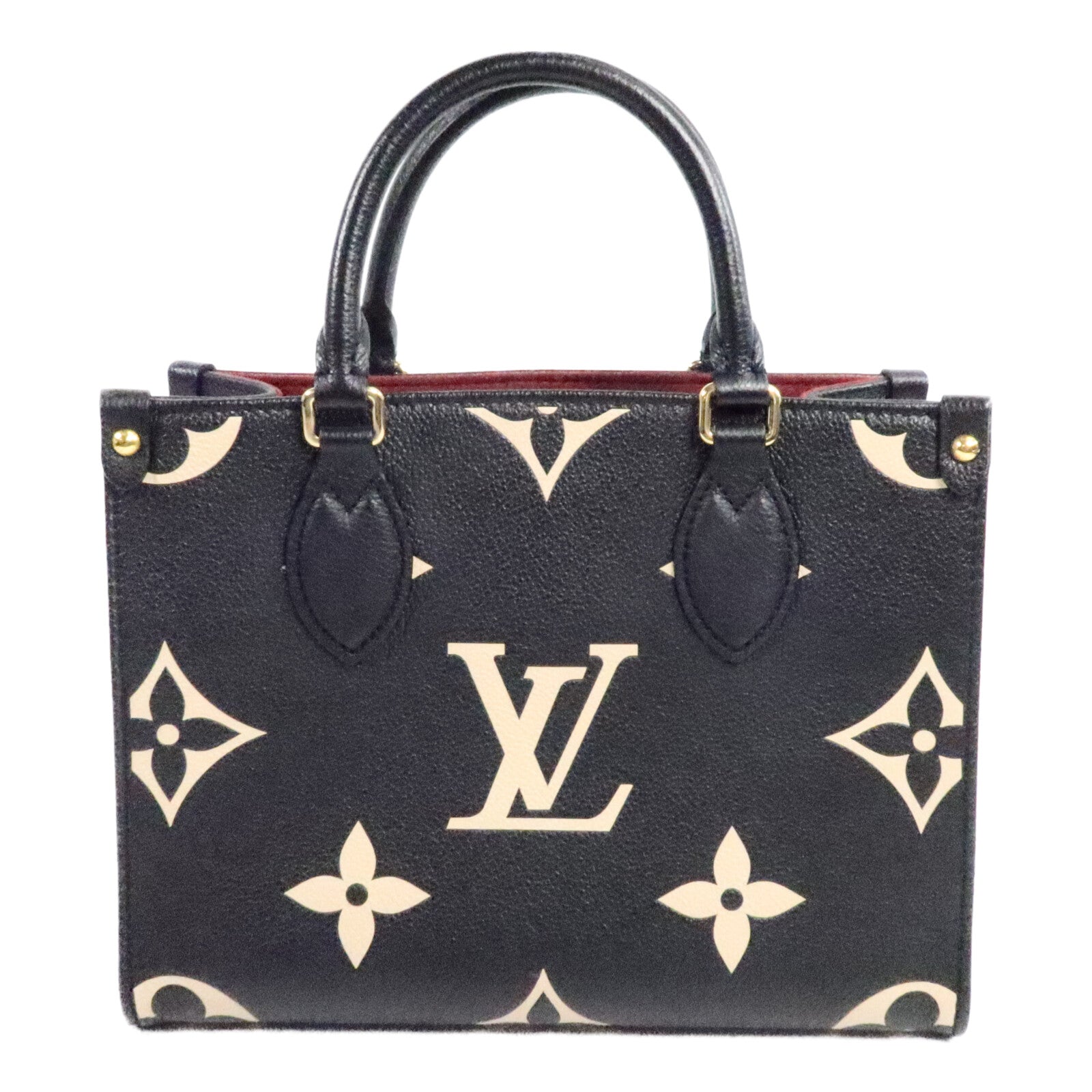 LOUIS VUITTON OnTheGo M45659 2-Way Bag Calfskin 2
