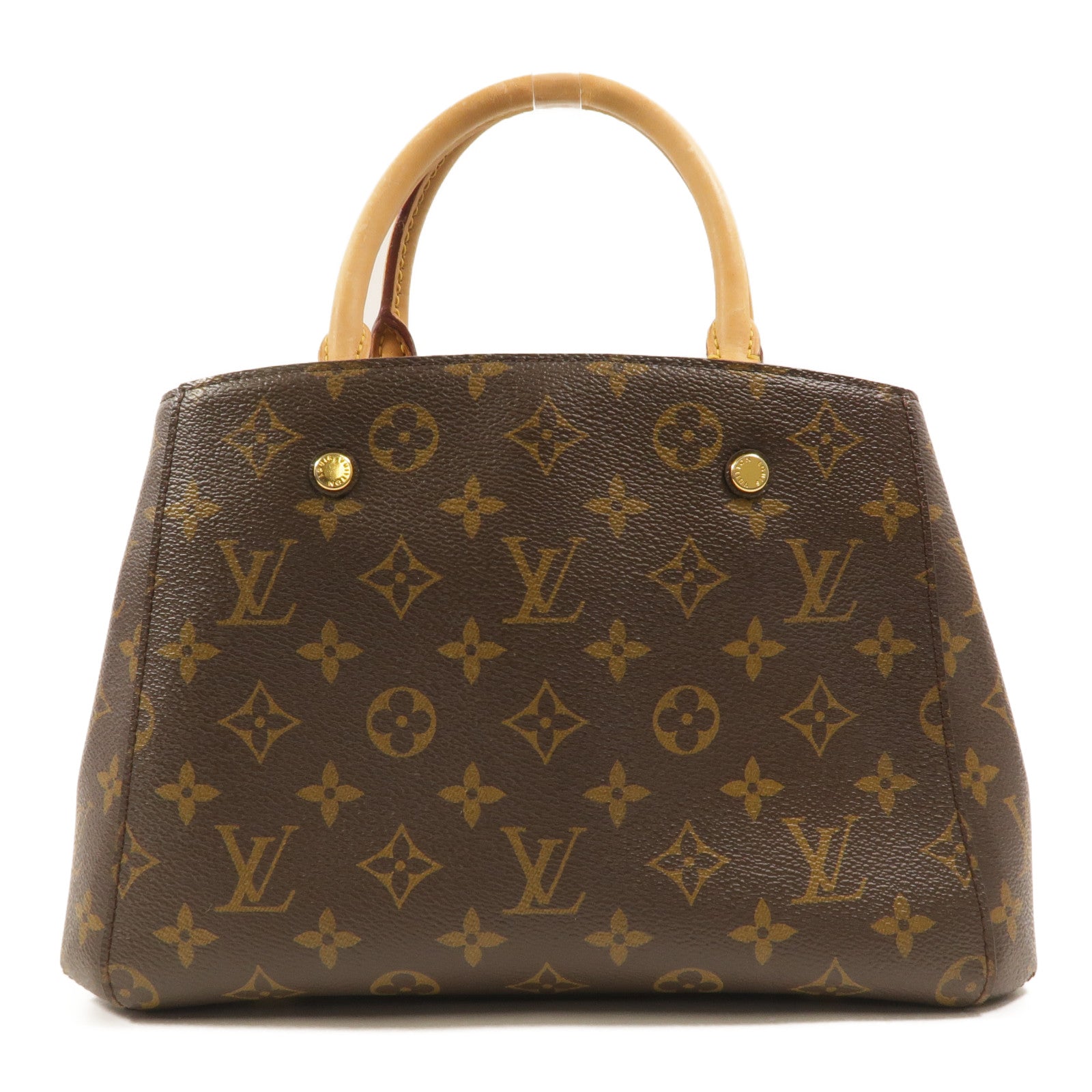 LOUIS VUITTON Montaigne M41055 2-Way Bag Coated Canvas 2