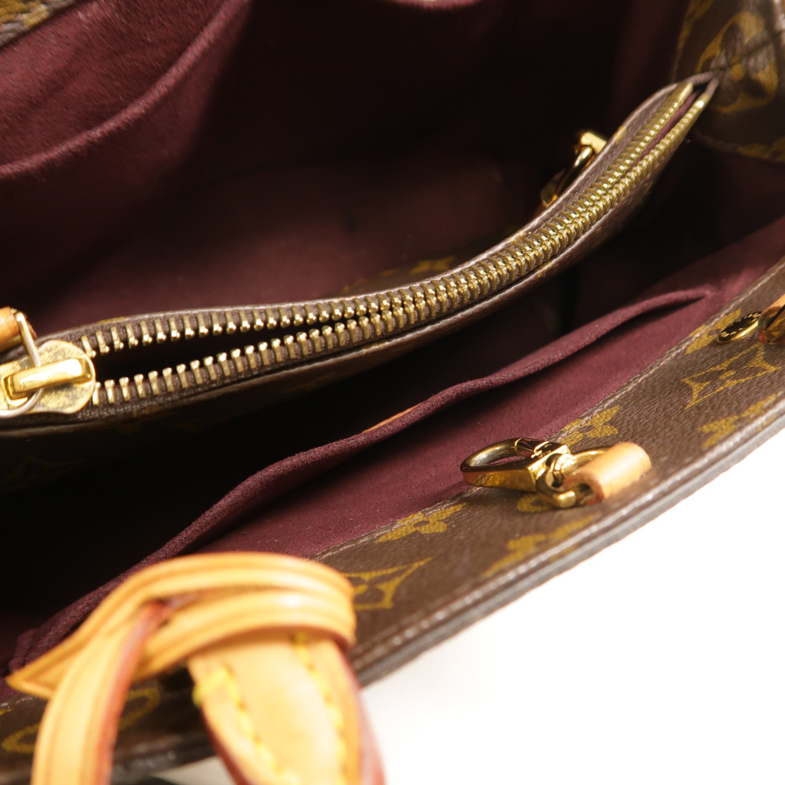 LOUIS VUITTON Montaigne M41055 2-Way Bag Coated Canvas 5
