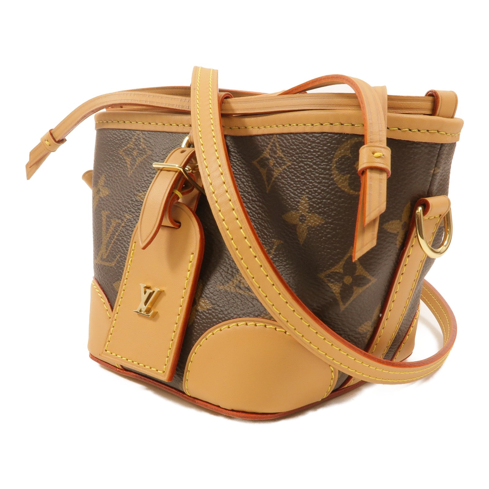 LOUIS VUITTON Noe M57099 Shoulder Bag Coated Canvas 3