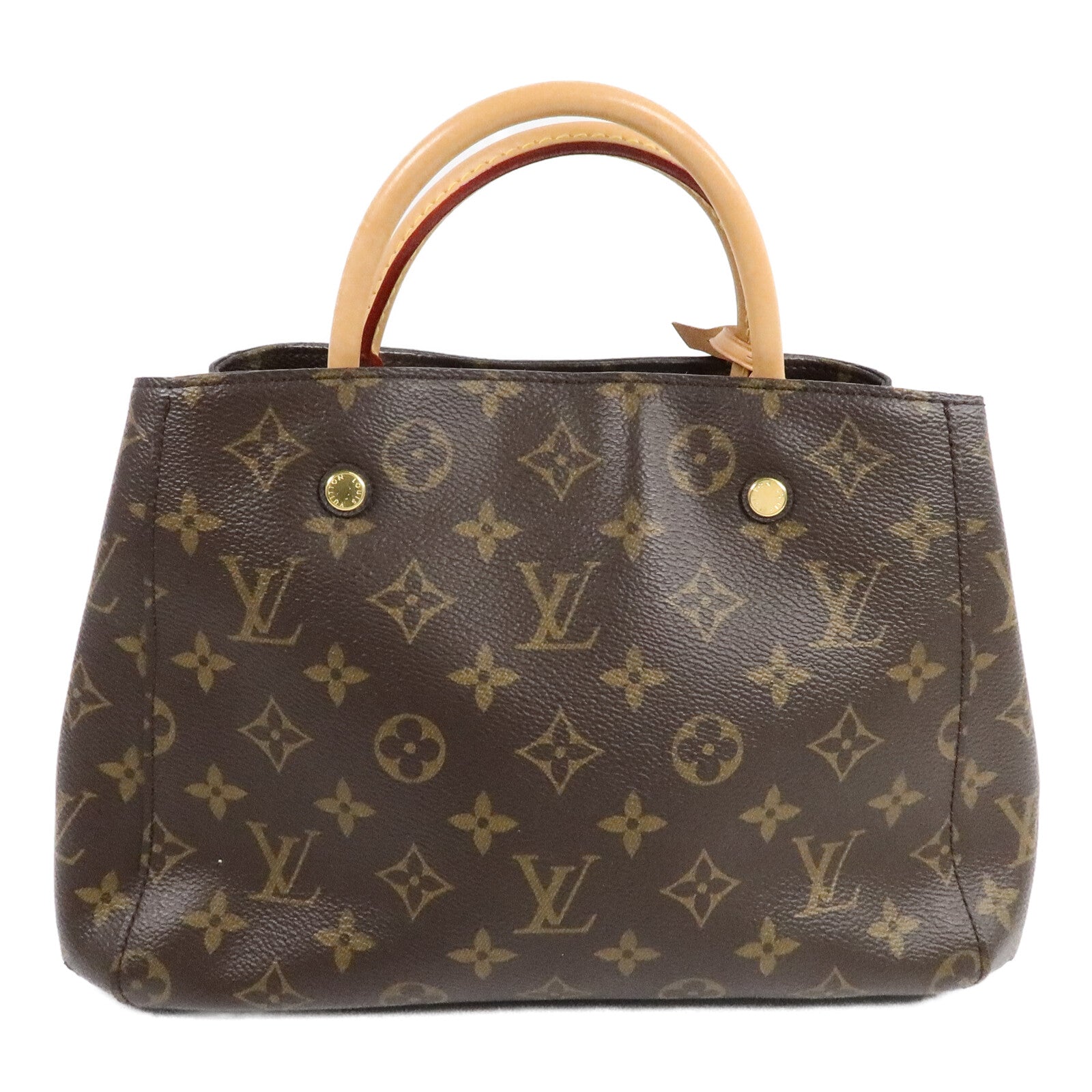 LOUIS VUITTON Montaigne M41055 2-Way Bag Coated Canvas 2