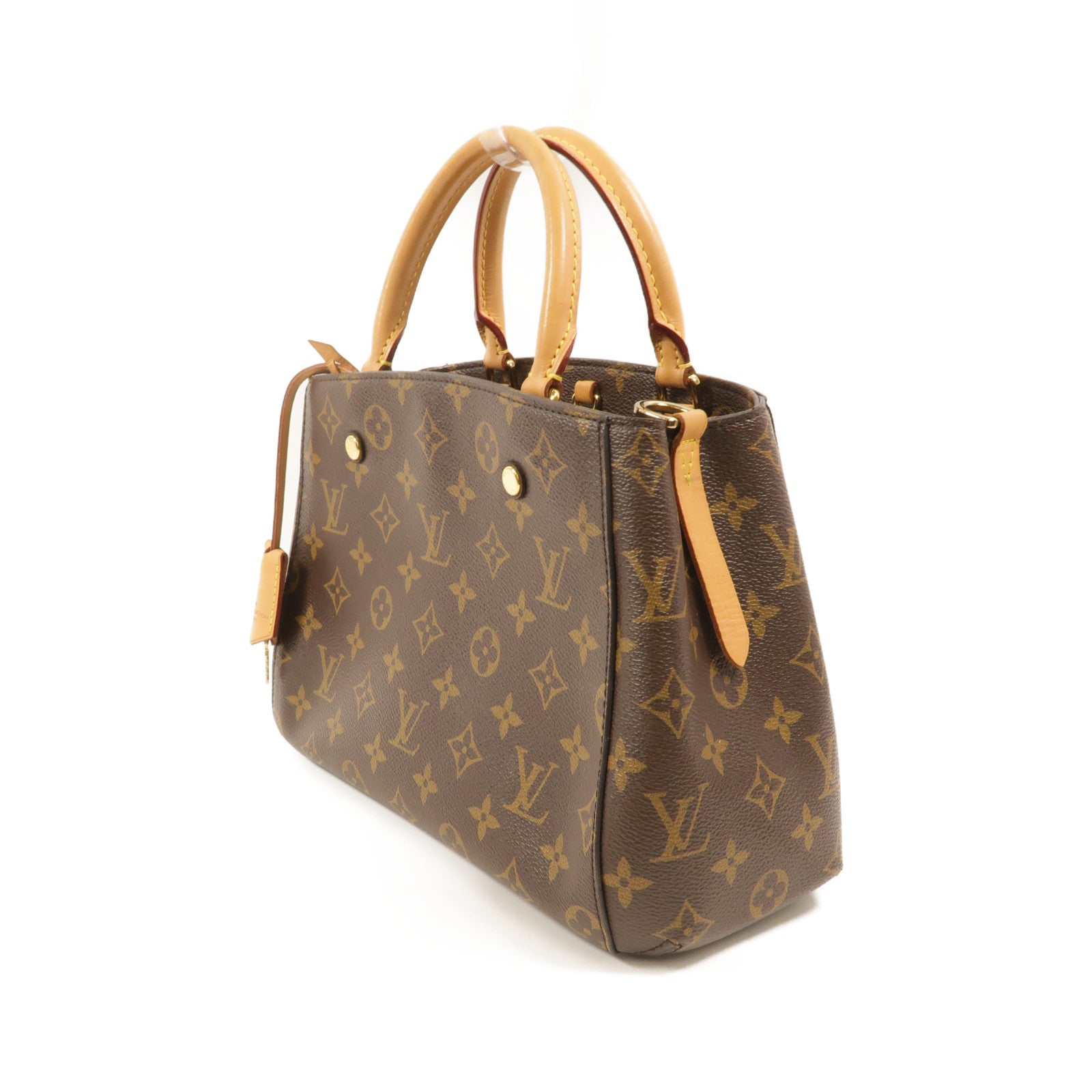 LOUIS VUITTON Montaigne M41055 2-Way Bag Coated Canvas 3