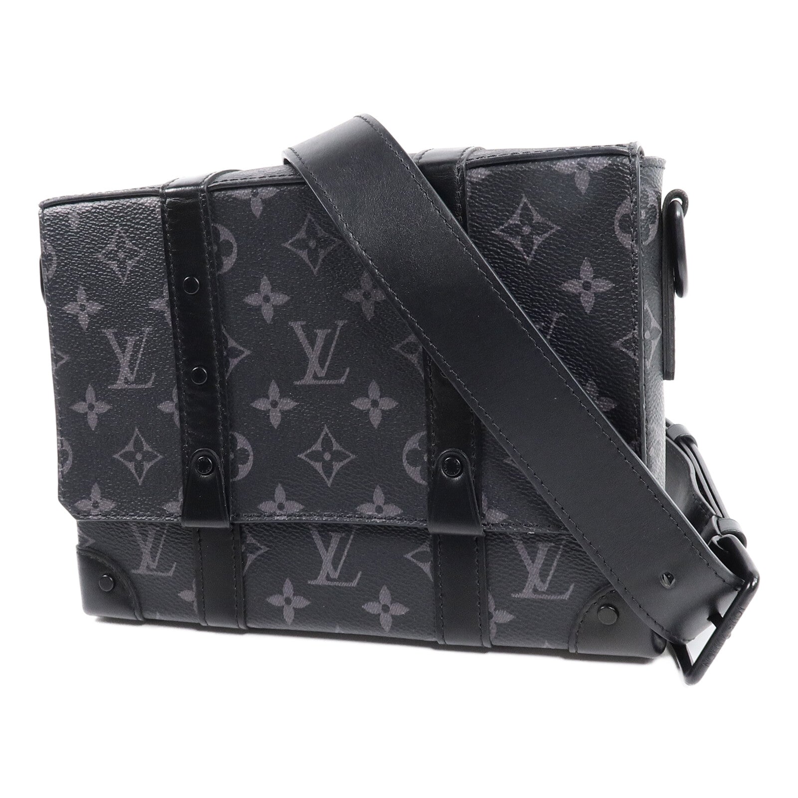 LOUIS VUITTON Trunk M45727 Shoulder Bag Coated Canvas 3