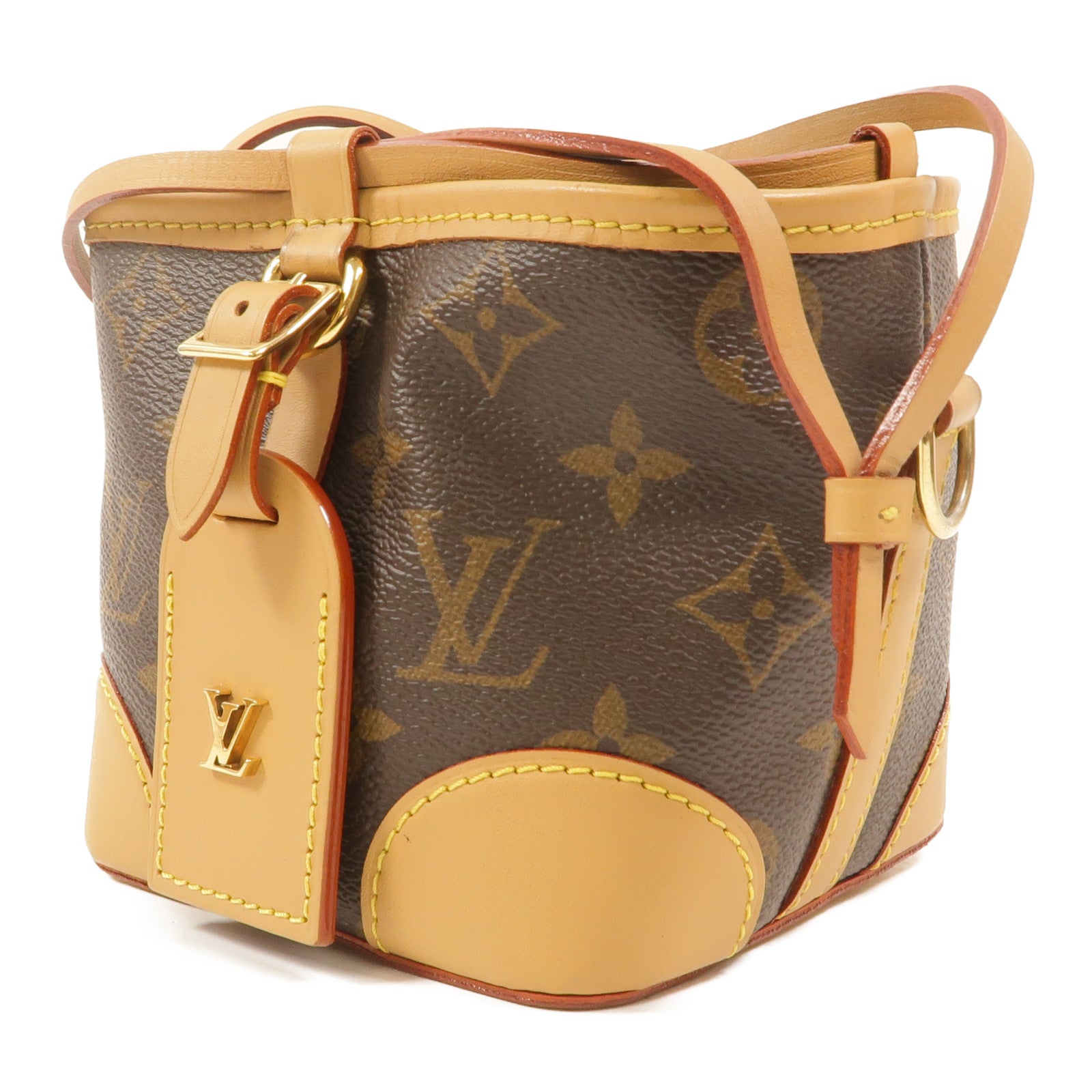 LOUIS VUITTON Noe M57099 Shoulder Bag Coated Canvas 3