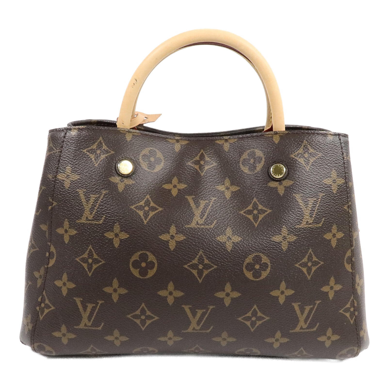 LOUIS VUITTON Montaigne M41055 2-Way Bag Coated Canvas 2