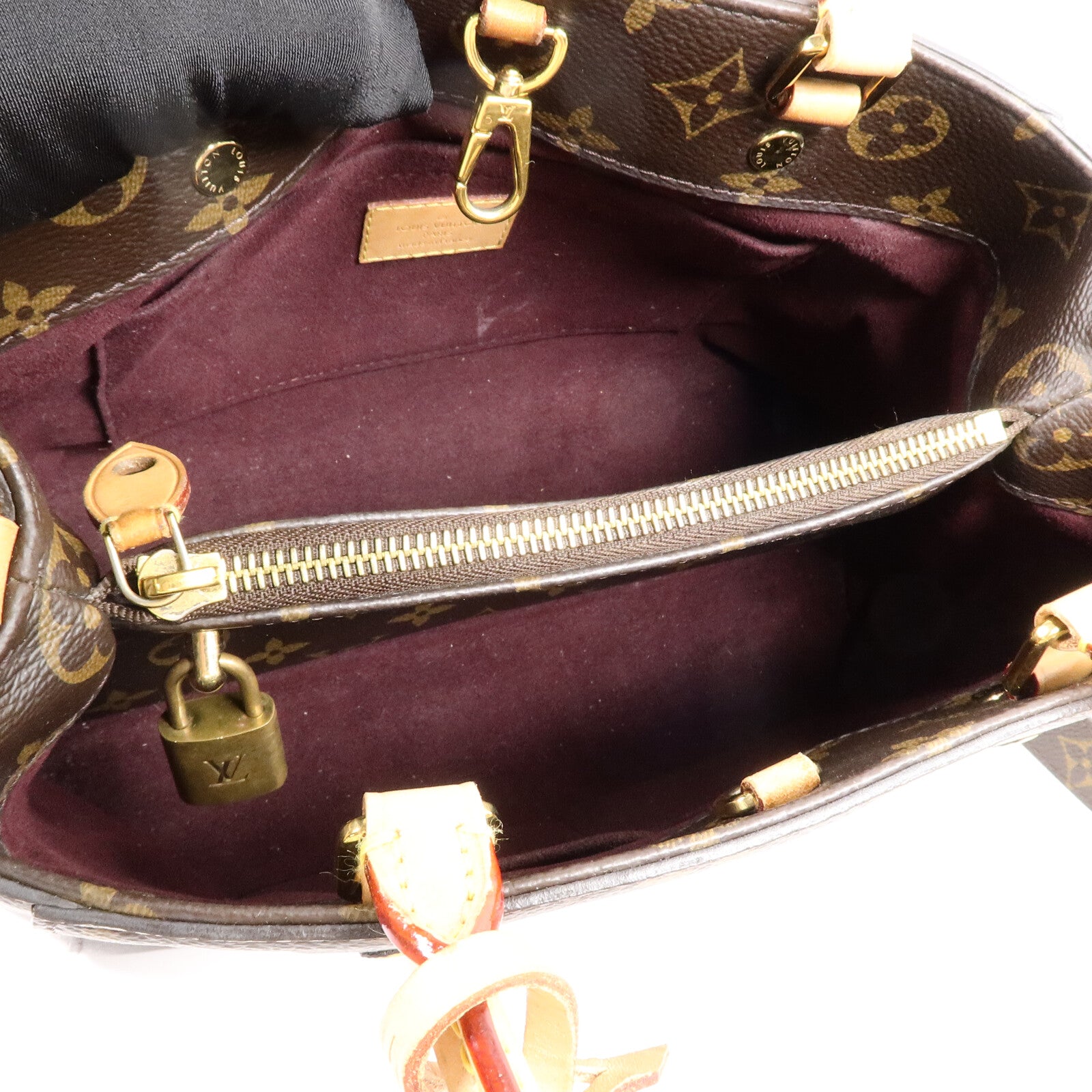 LOUIS VUITTON Montaigne M41055 2-Way Bag Coated Canvas 5