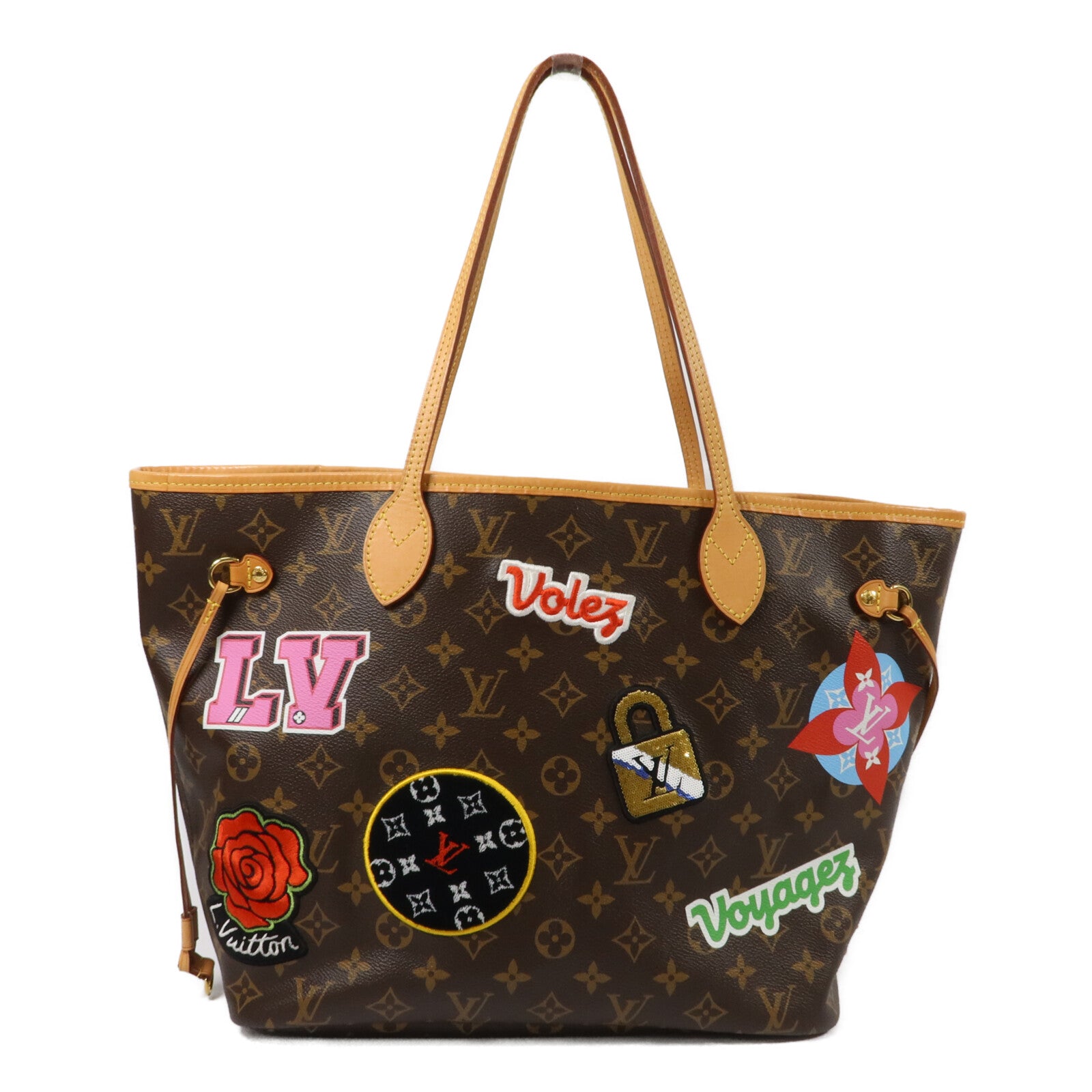 LOUIS VUITTON Neverfull M43988 Tote Bag Coated Canvas