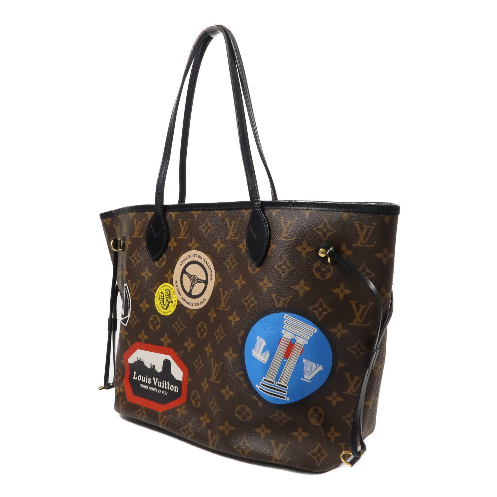 LOUIS VUITTON Neverfull M42844 Tote Bag Coated Canvas 3