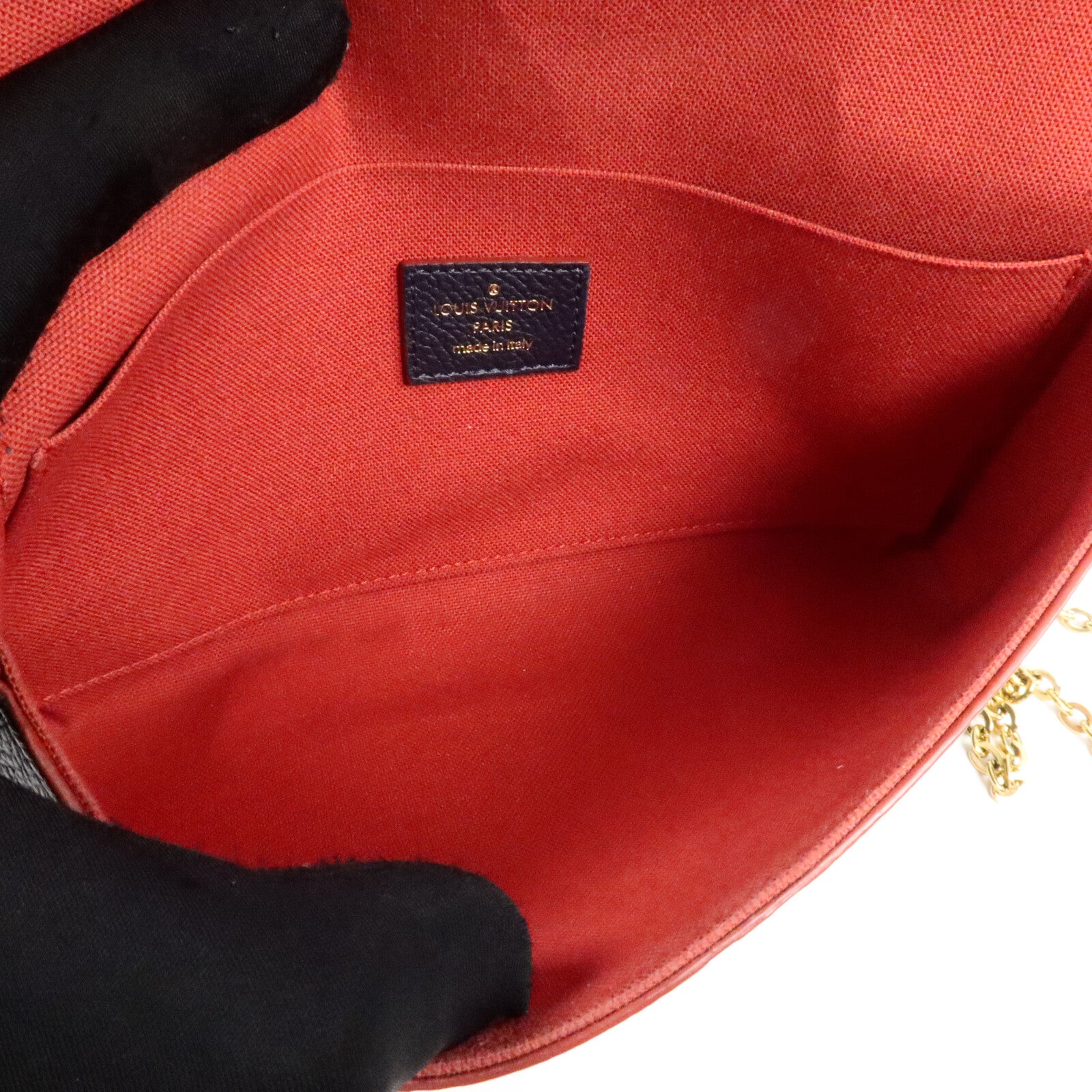 LOUIS VUITTON Felicie M64099 肩背包 牛皮 5