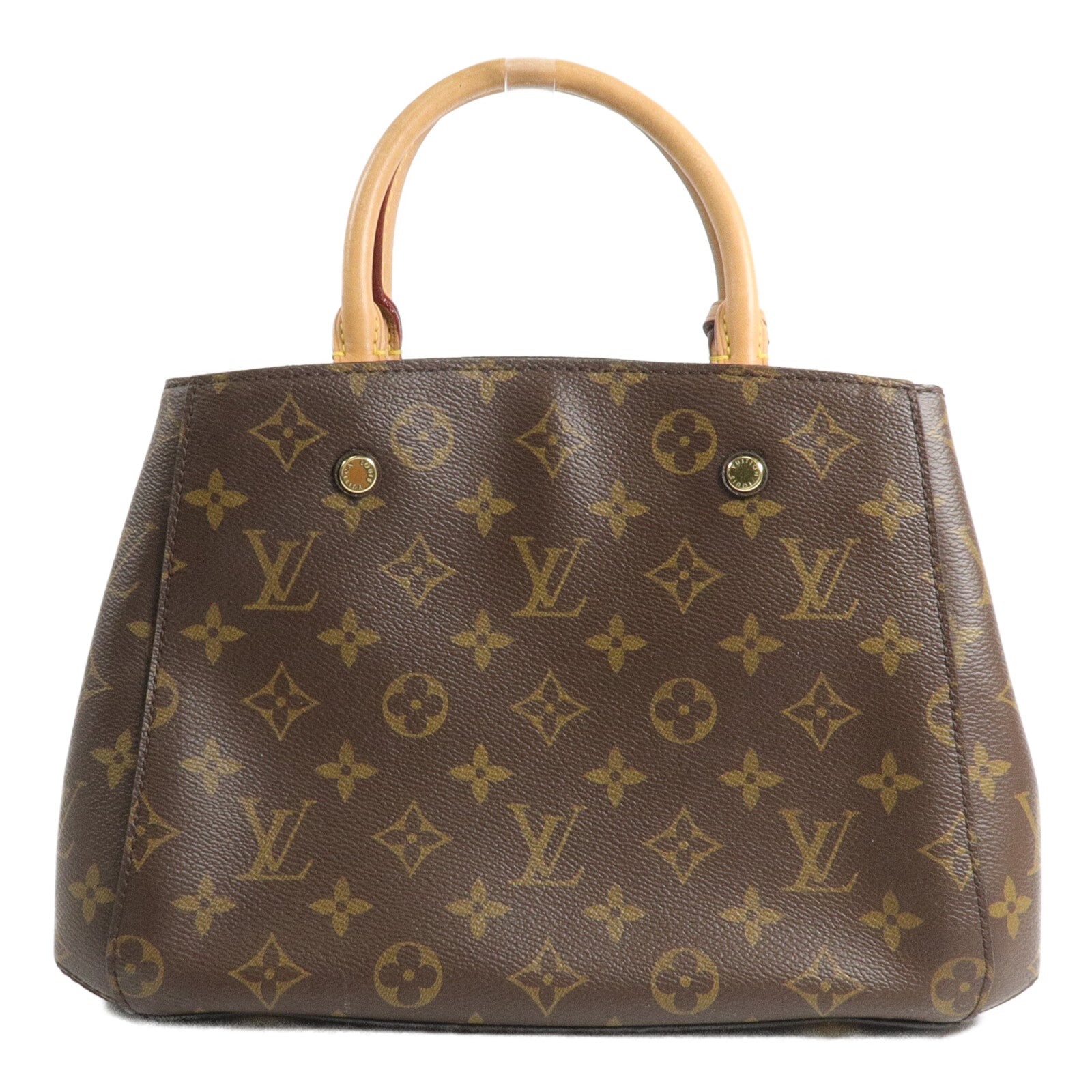 LOUIS VUITTON Montaigne M41055 2-Way Bag Coated Canvas 2