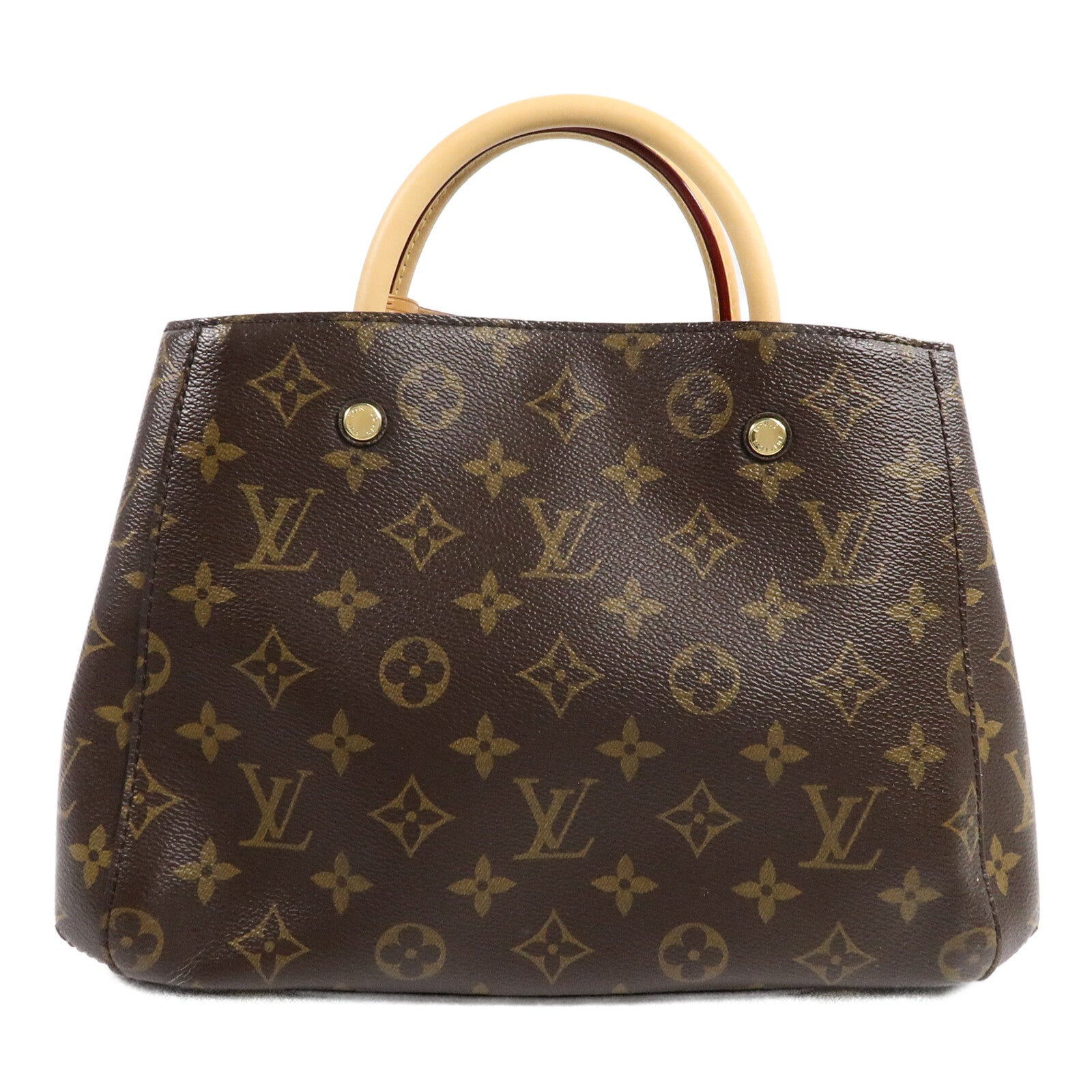 LOUIS VUITTON Montaigne M41055 2-Way Bag Coated Canvas 2