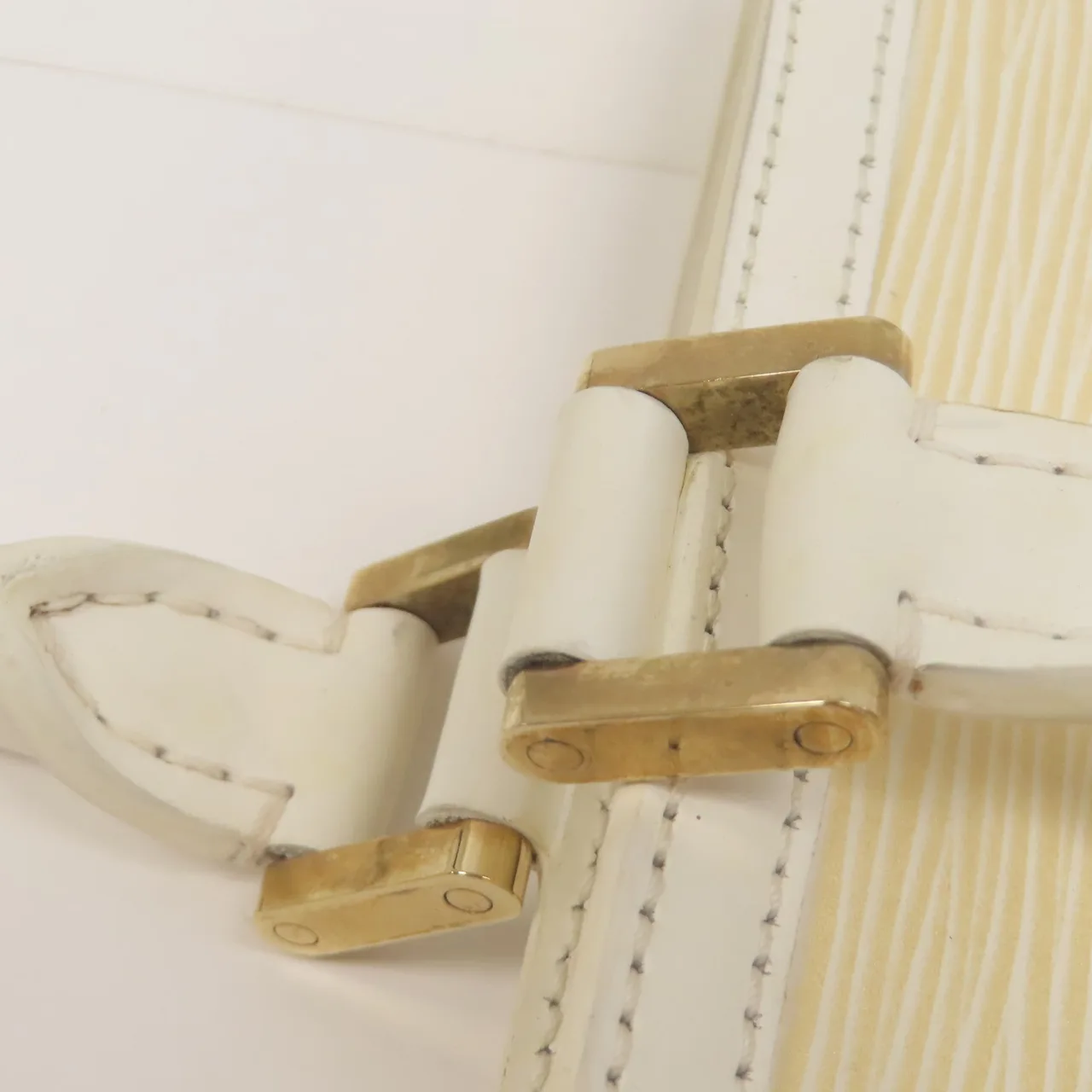 LOUIS VUITTON M54622 手提包 牛皮 黃色 / Yellow 牛皮 中古品B - 縮圖 8