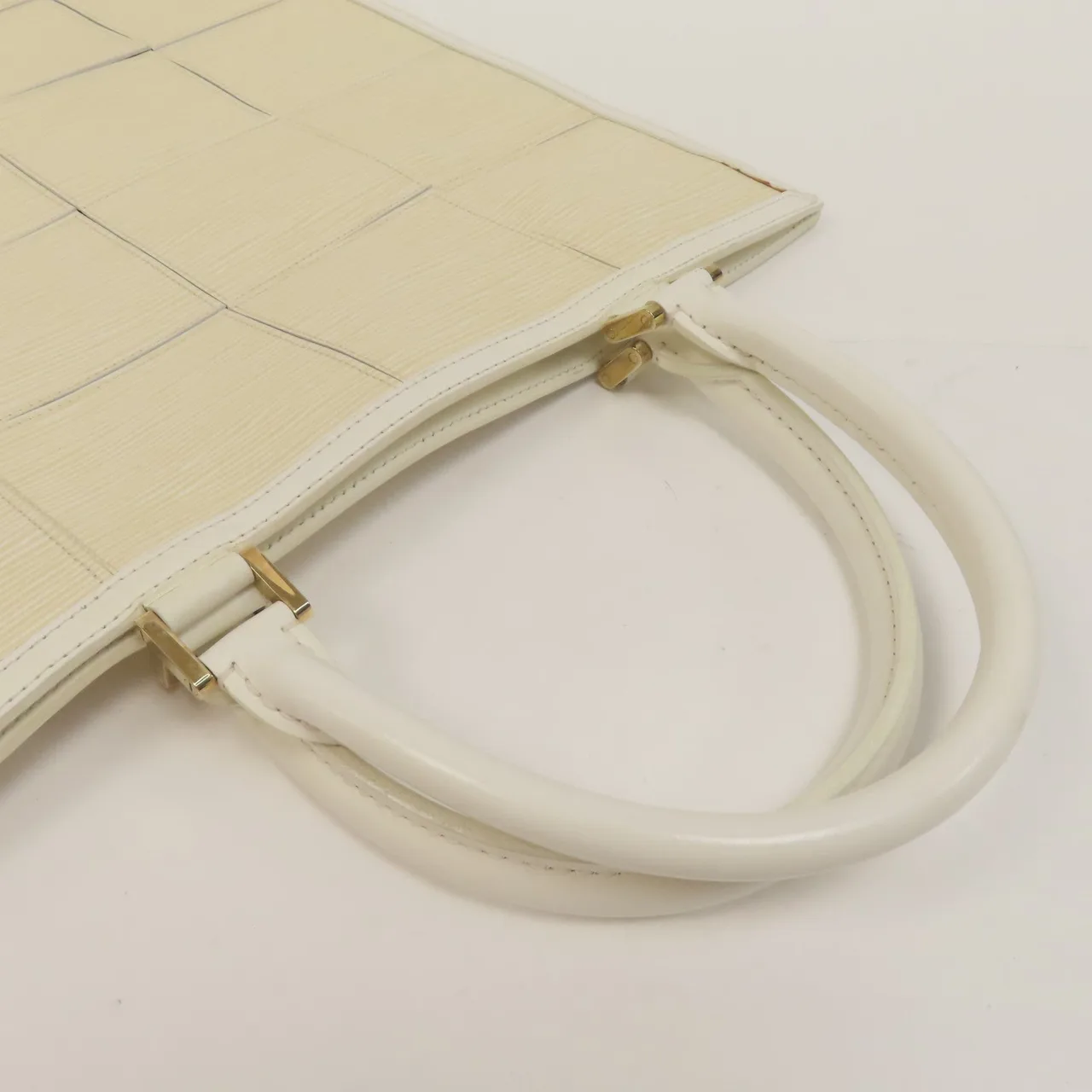 LOUIS VUITTON M54622 手提包 牛皮 黃色 / Yellow 牛皮 中古品B - 縮圖 9