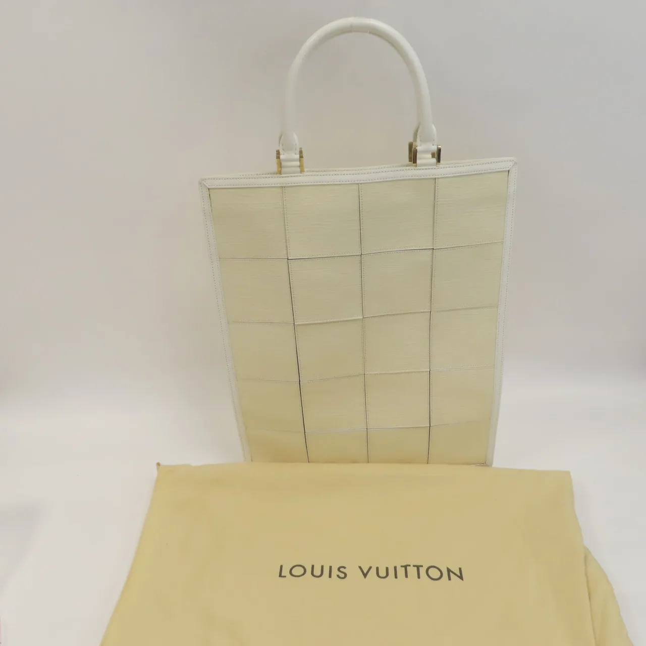 LOUIS VUITTON M54622 手提包 牛皮 黃色 / Yellow 牛皮 中古品B - 縮圖 10