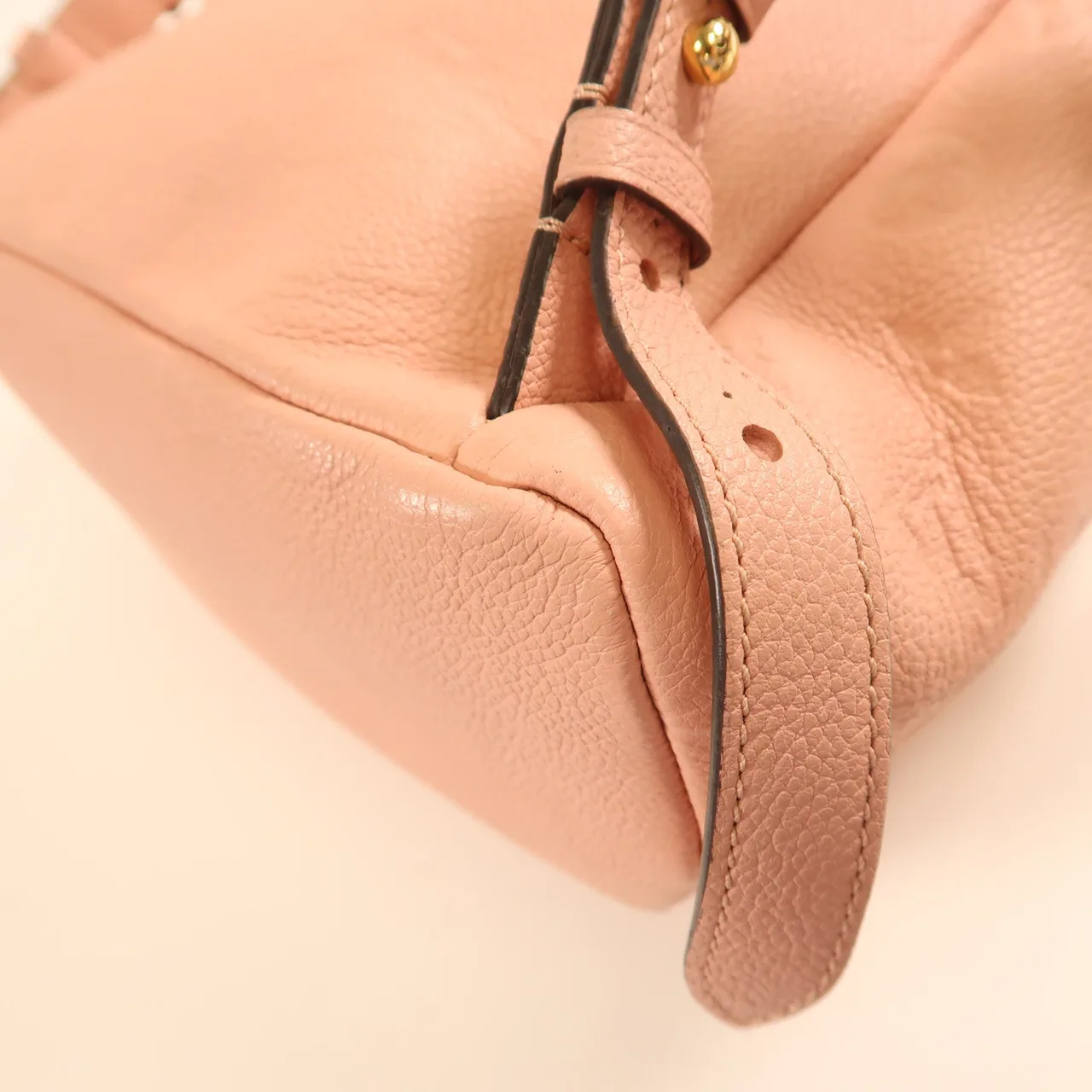 LOUIS VUITTON M44019 背包 牛皮 粉色 / Pink 牛皮 中古品A - 縮圖 8