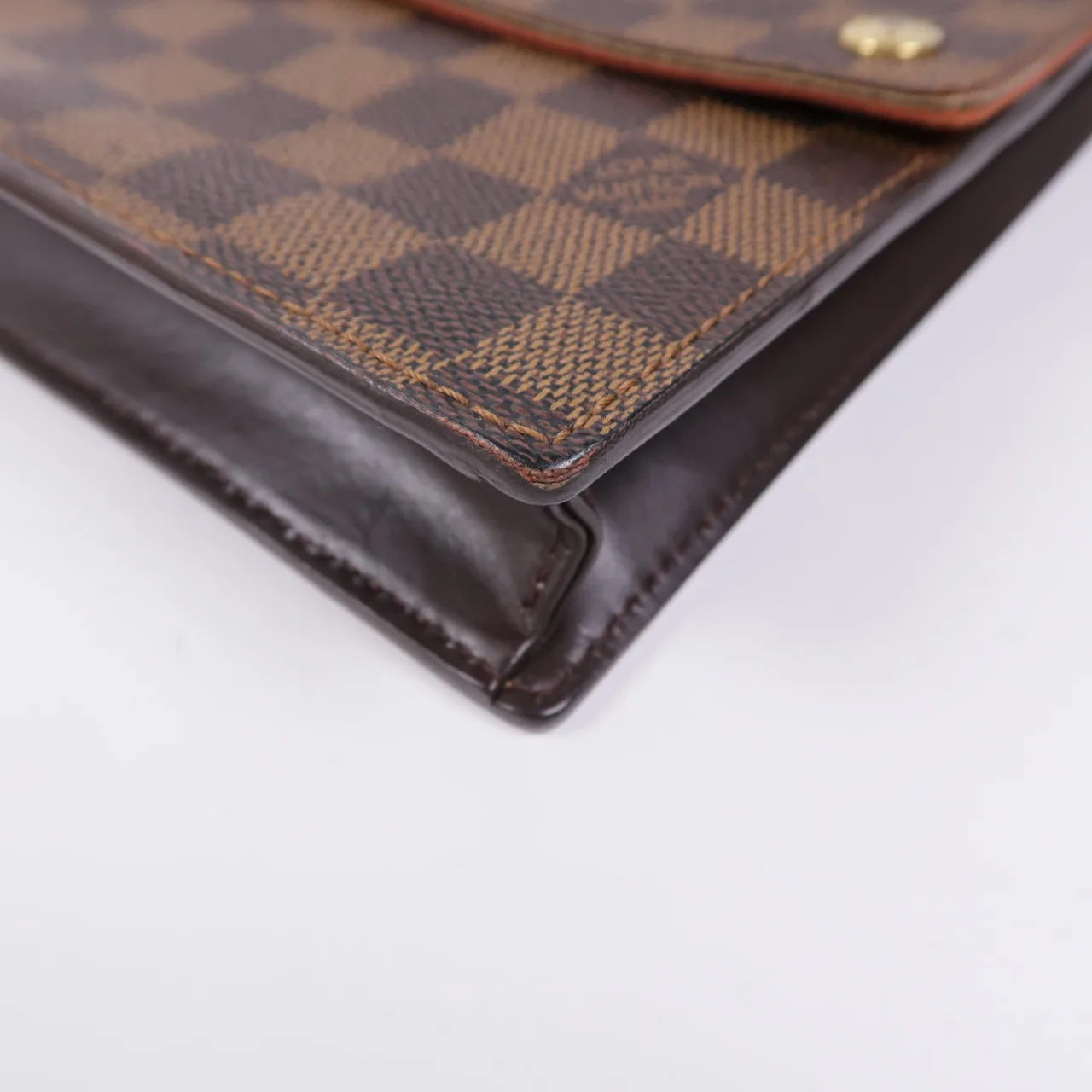 LOUIS VUITTON Portobello N45271 肩背包 塗層帆布 棕色 / Brown 塗層帆布 中古品A - 縮圖 6