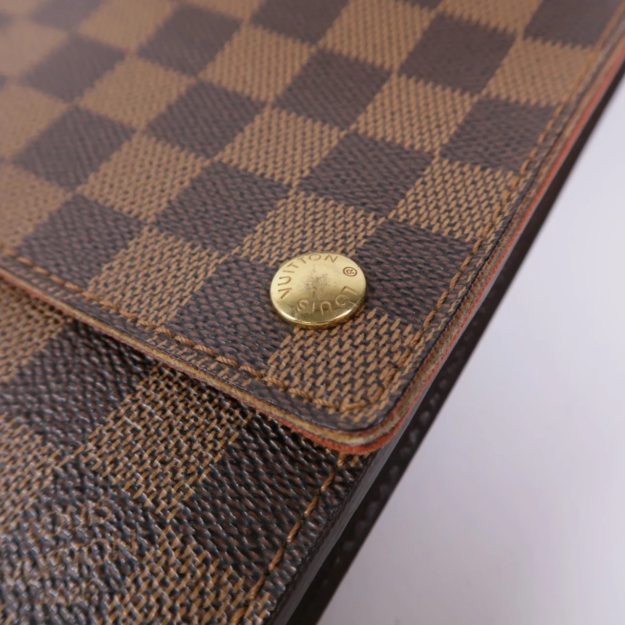 LOUIS VUITTON Portobello N45271 肩背包 塗層帆布 棕色 / Brown 塗層帆布 中古品A - 縮圖 10