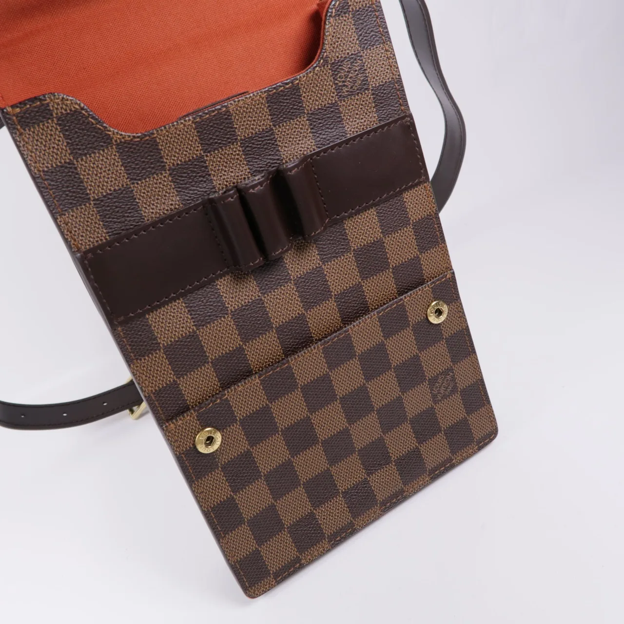 LOUIS VUITTON Portobello N45271 肩背包 塗層帆布 棕色 / Brown 塗層帆布 中古品A - 縮圖 12