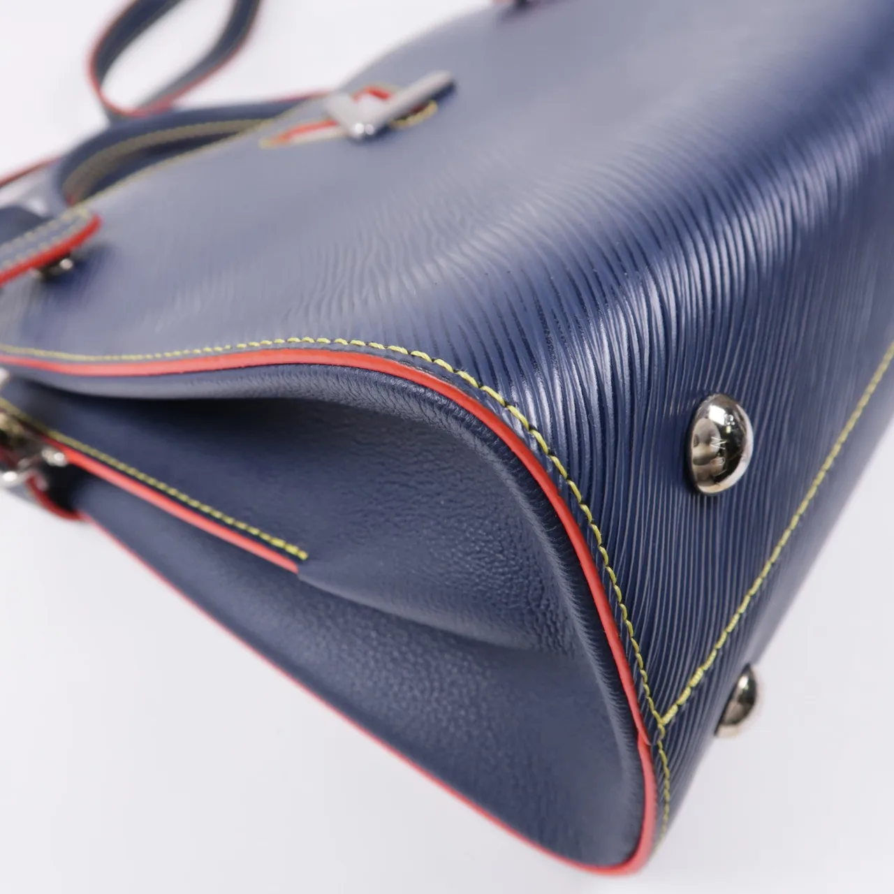 LOUIS VUITTON Twist M54980 兩用包 牛皮 海軍藍 / Navy 牛皮 中古品A - 縮圖 5